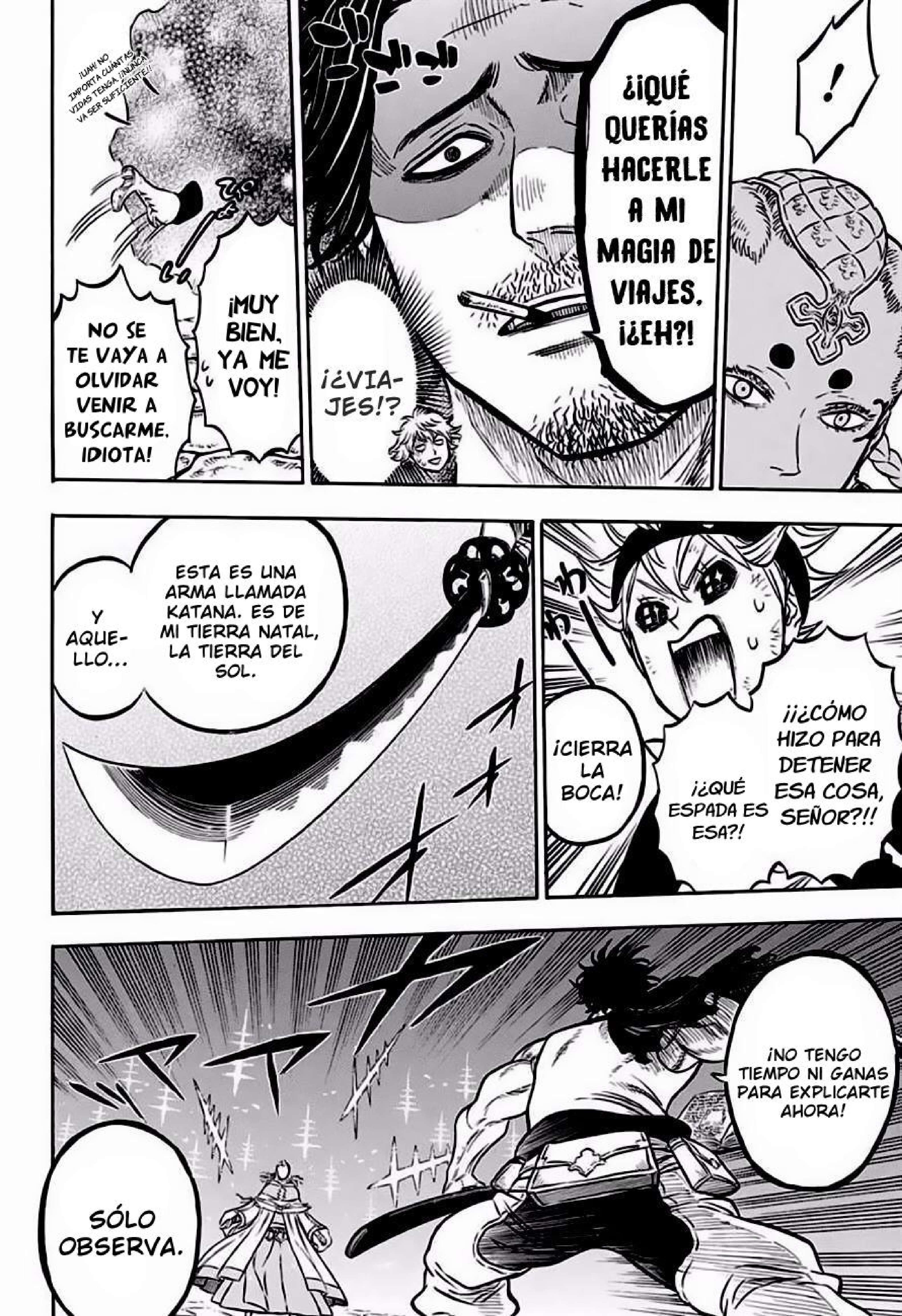 Read black Clover es Manga Online