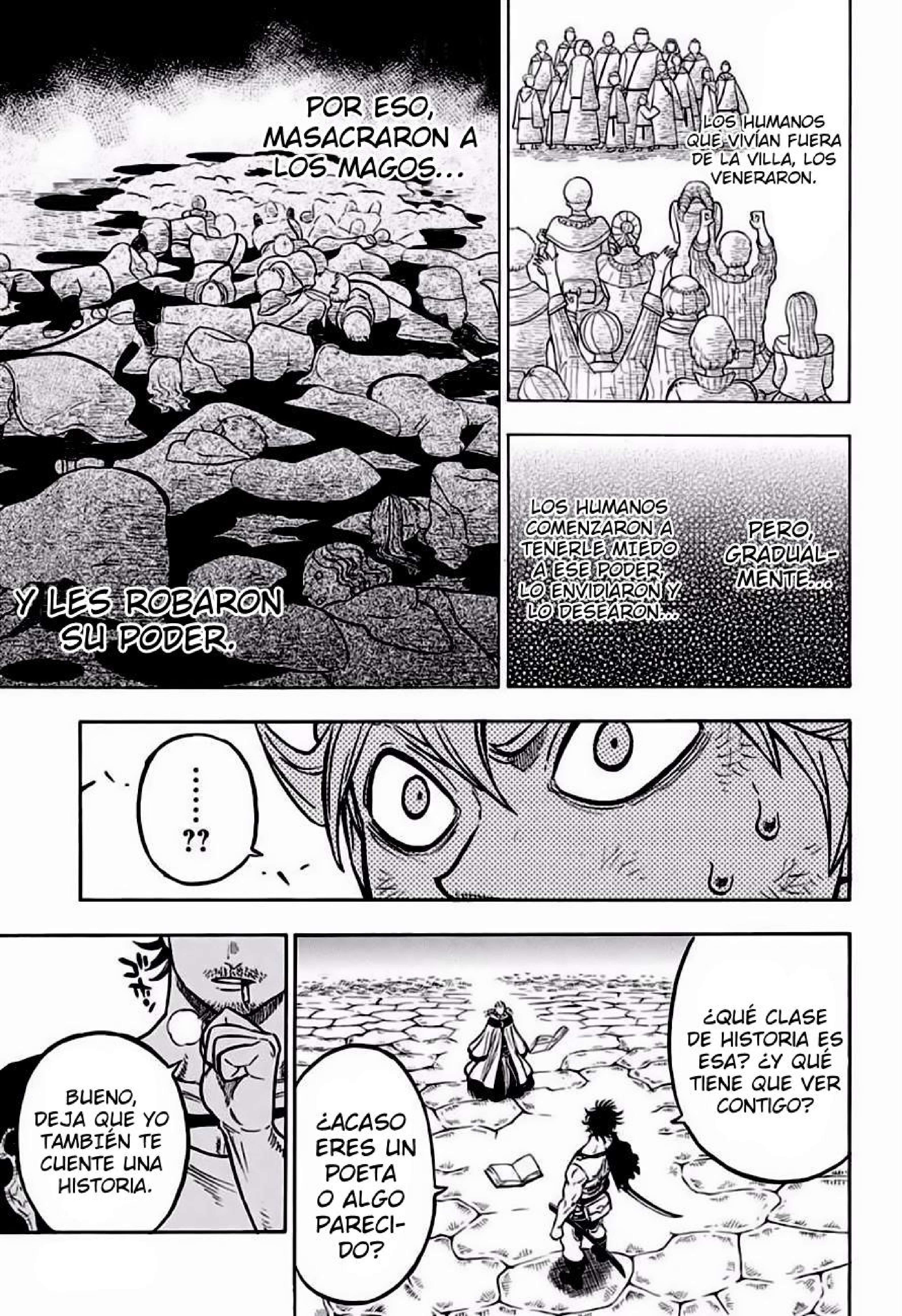 Read black Clover es Manga Online