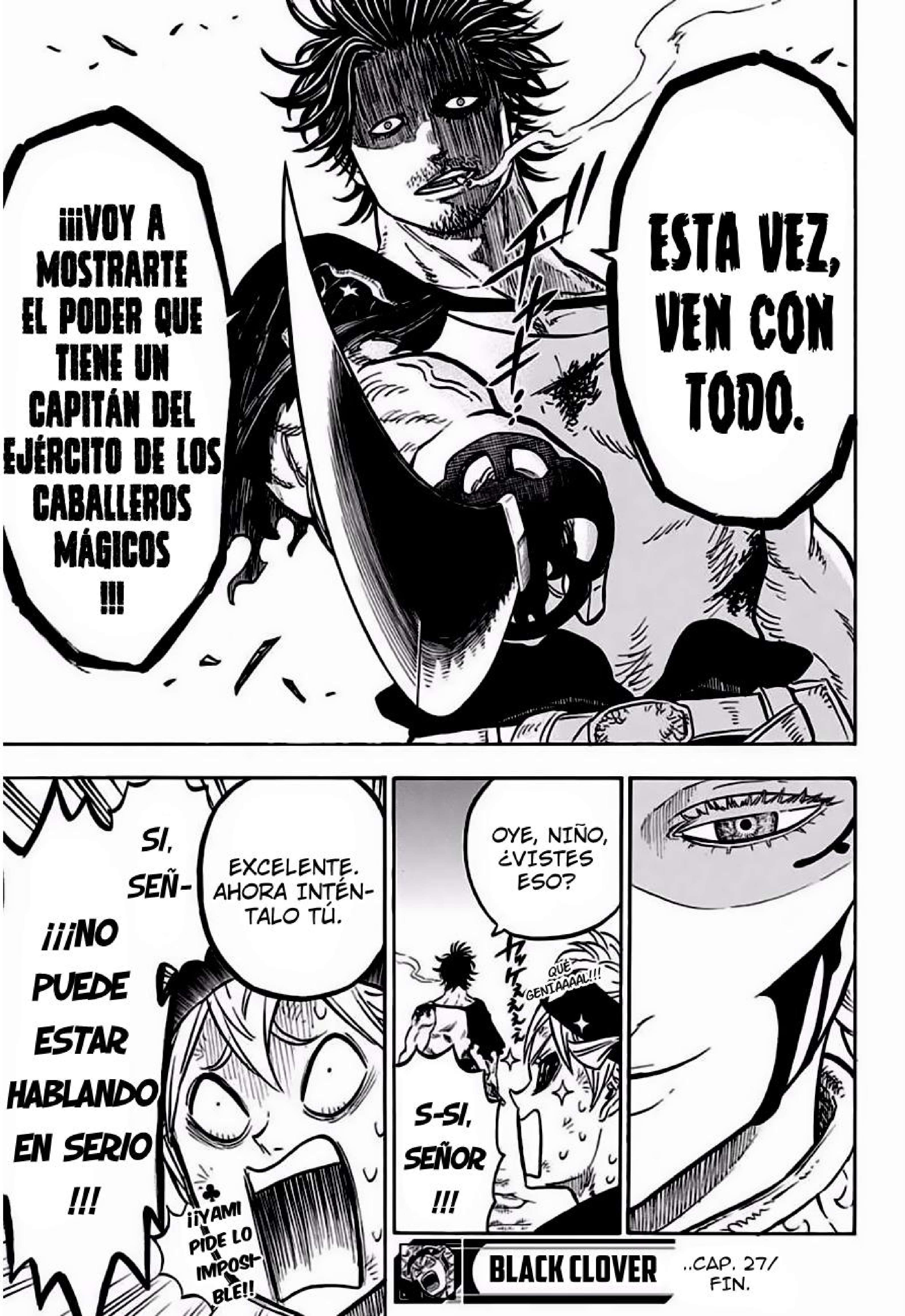 Read black Clover es Manga Online