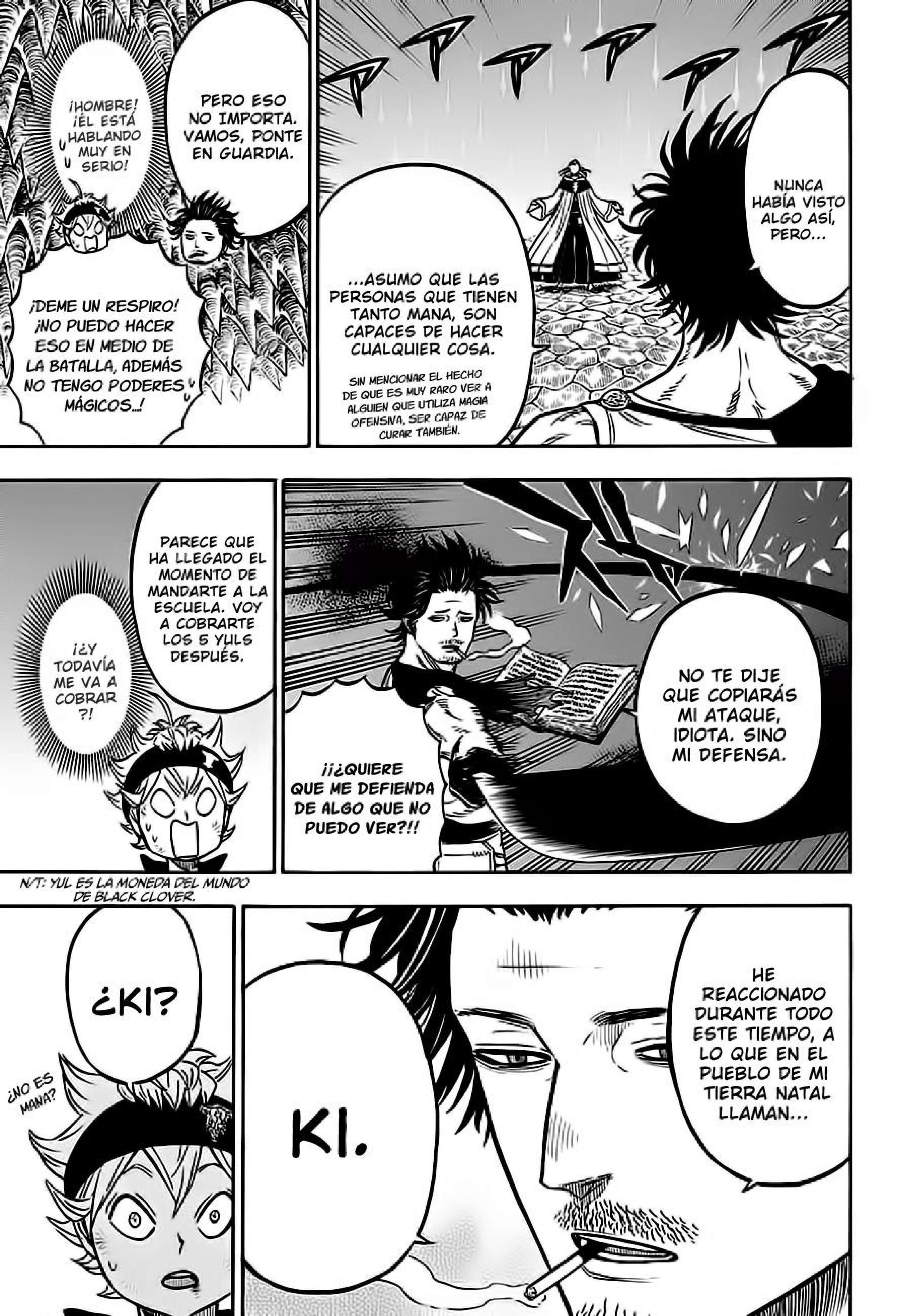 Read black Clover es Manga Online
