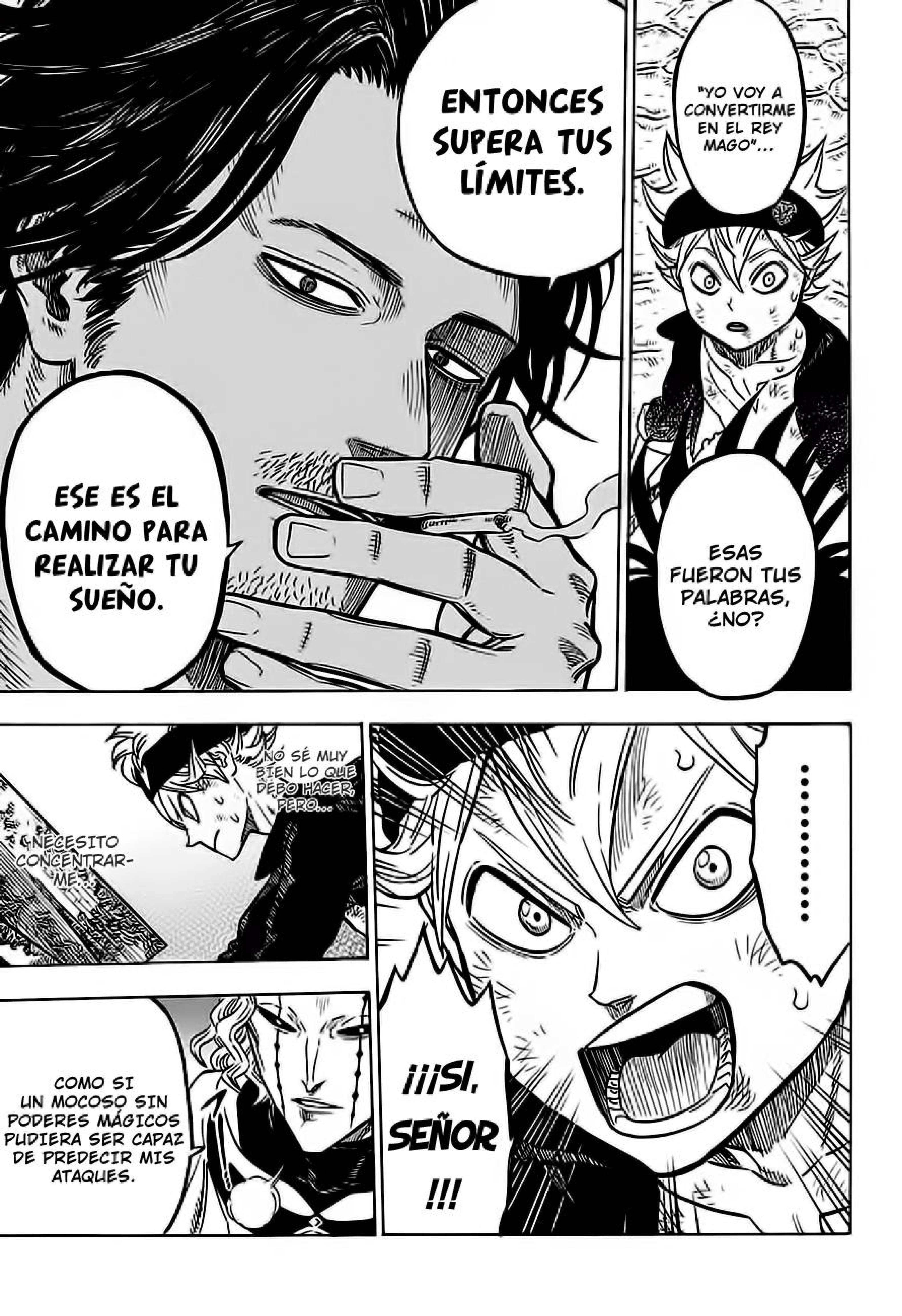 Read black Clover es Manga Online
