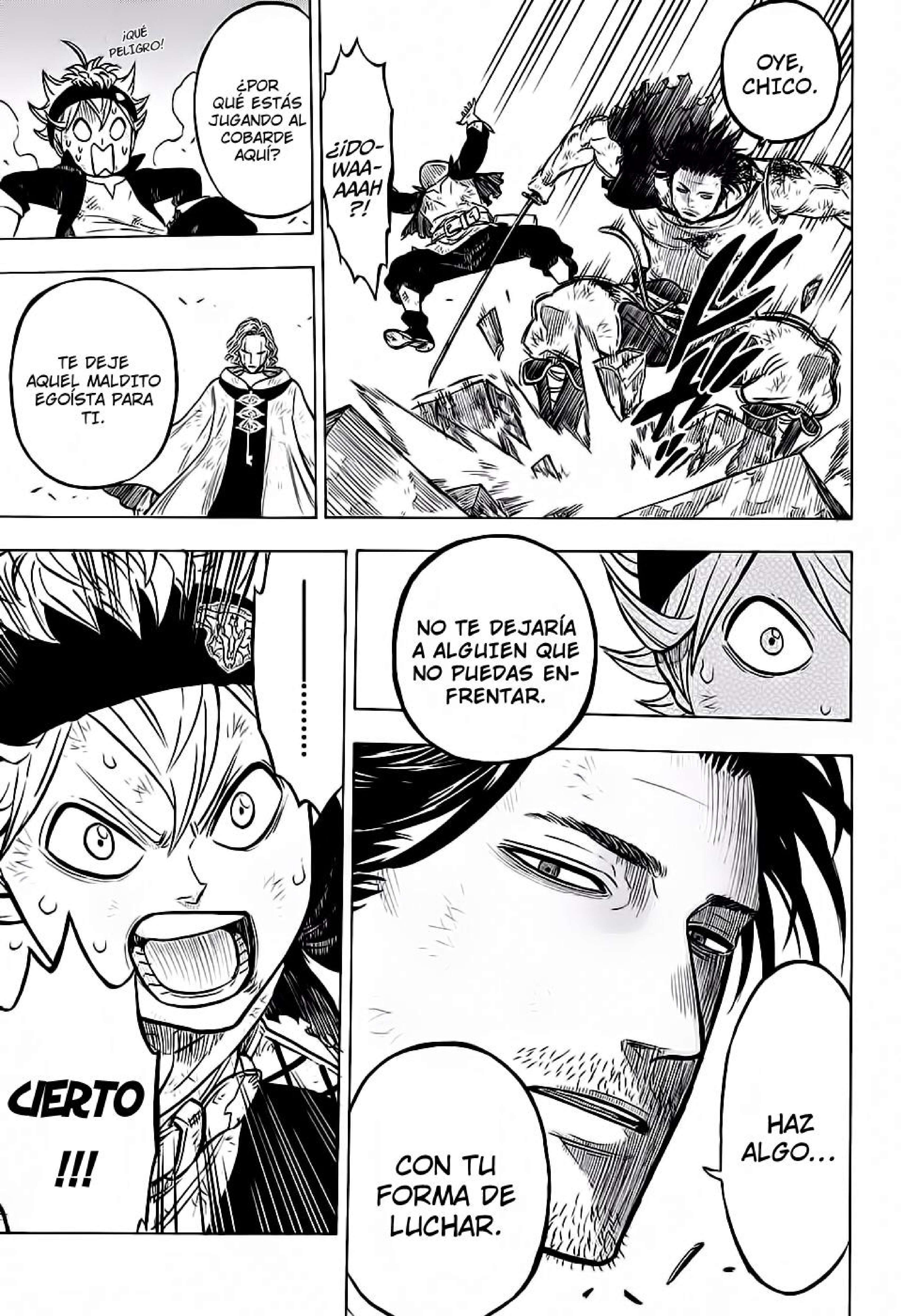Read black Clover es Manga Online