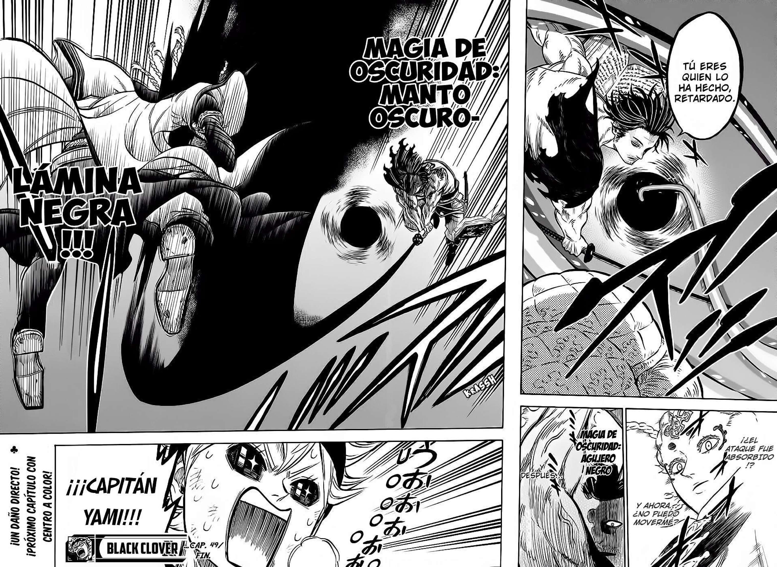 Read black Clover es Manga Online