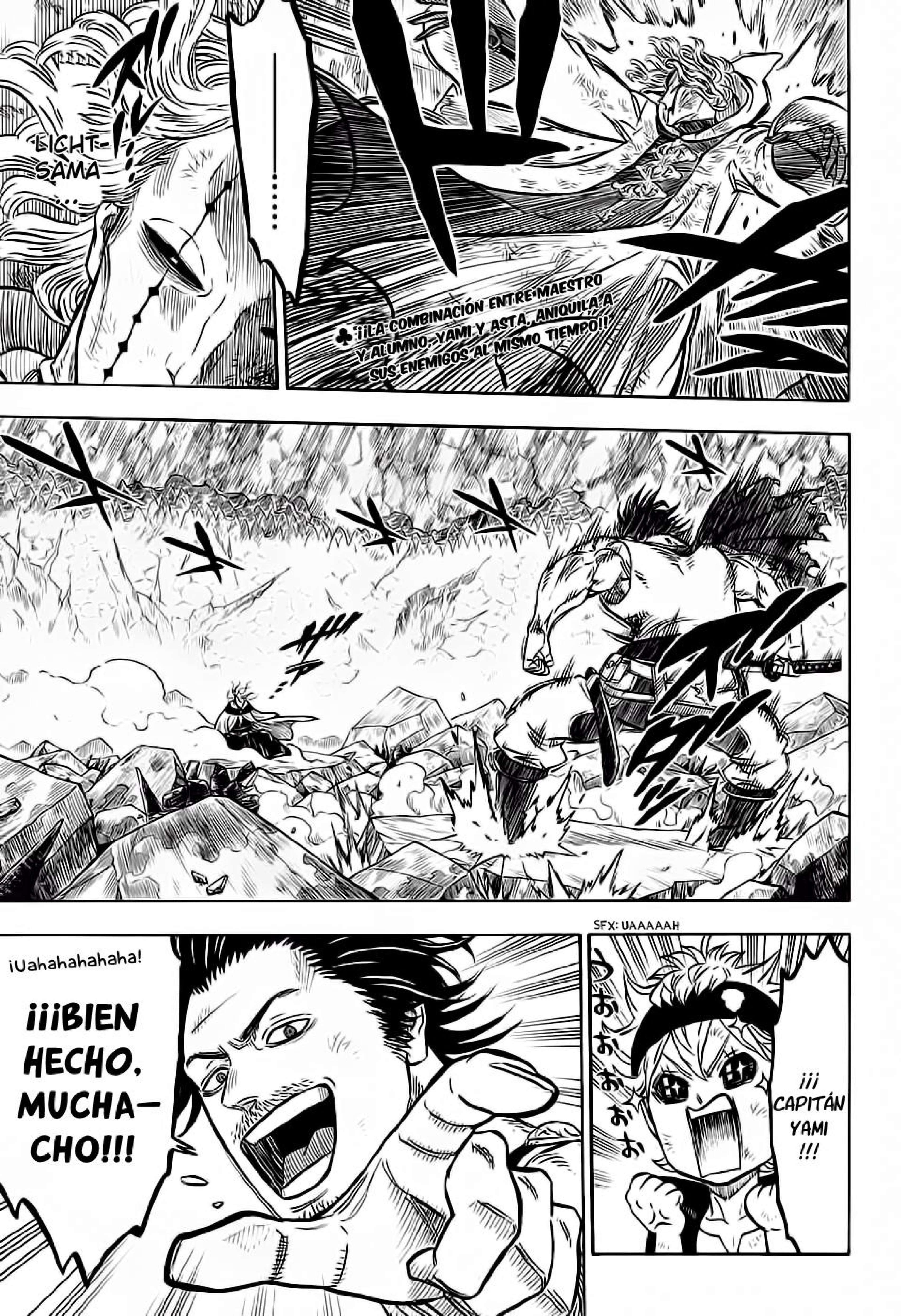 Read black Clover es Manga Online