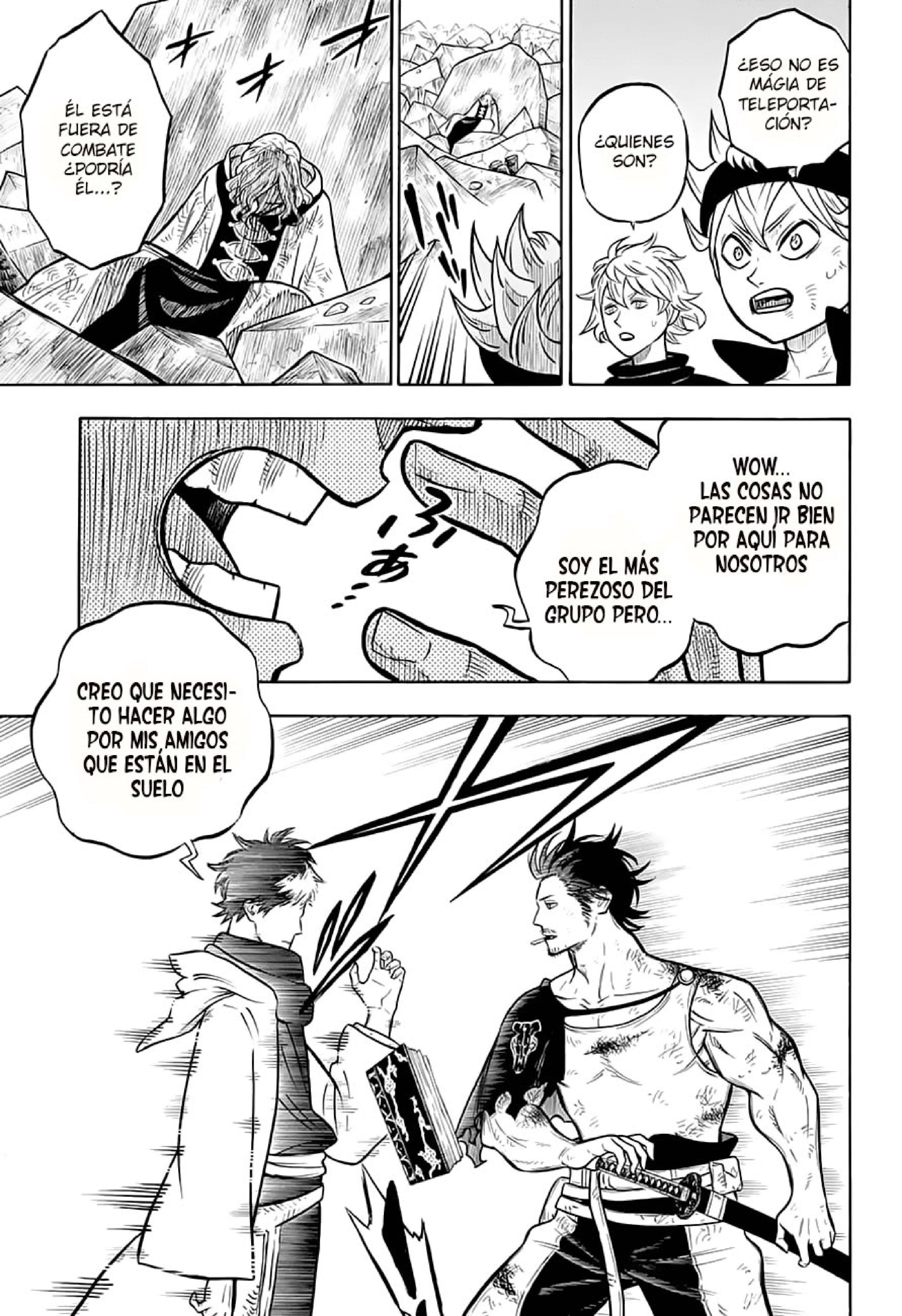 Read black Clover es Manga Online