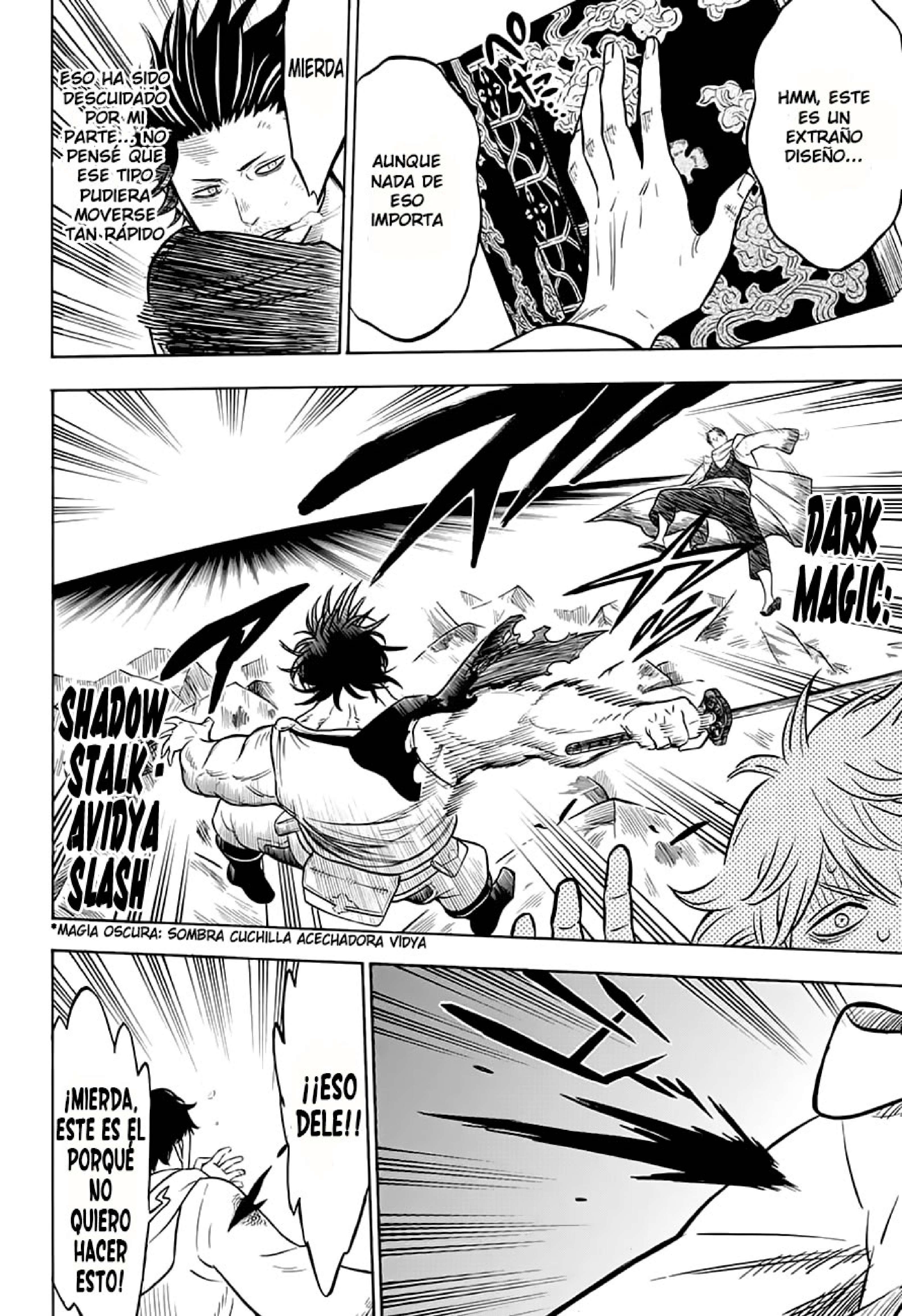 Read black Clover es Manga Online