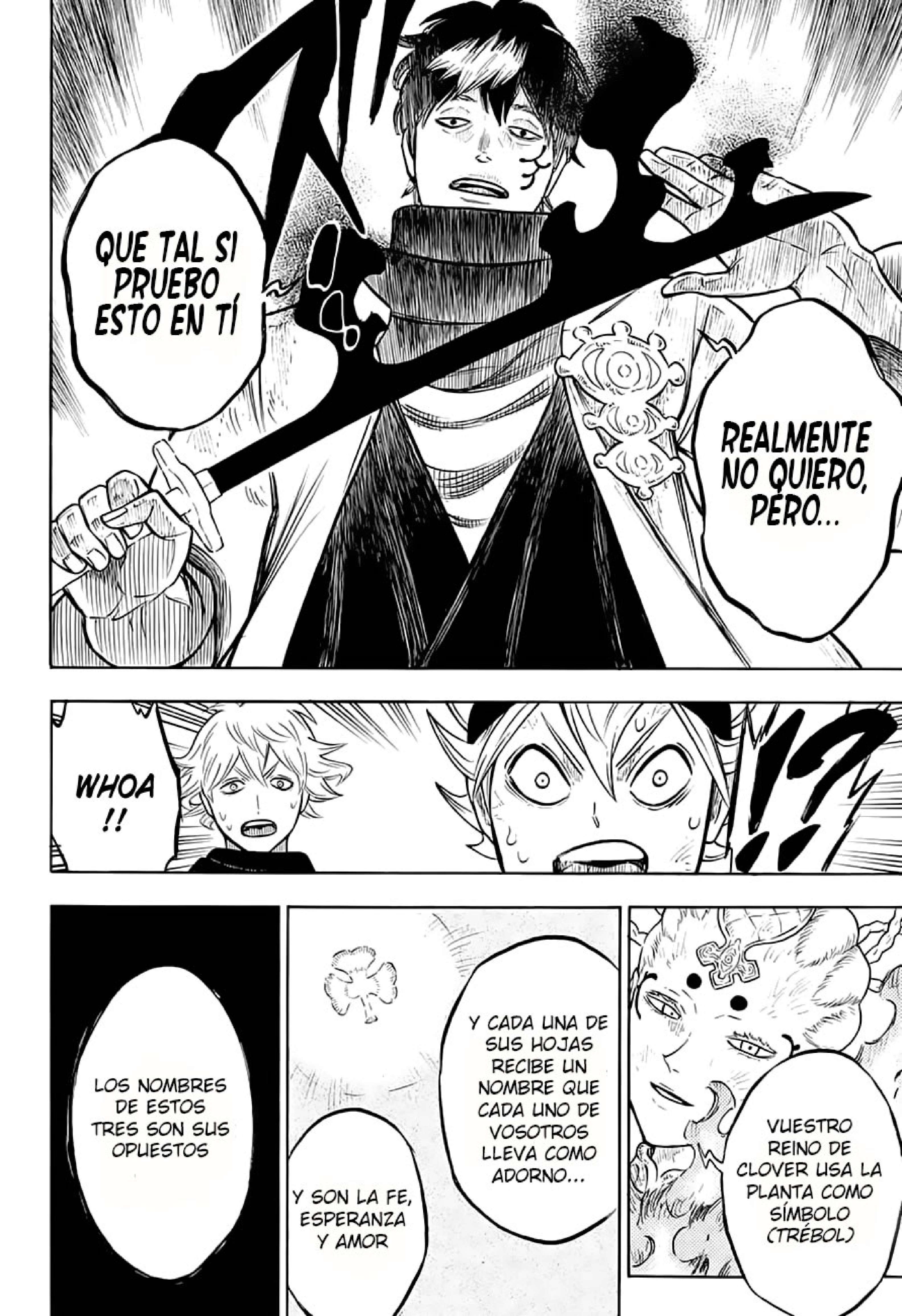 Read black Clover es Manga Online
