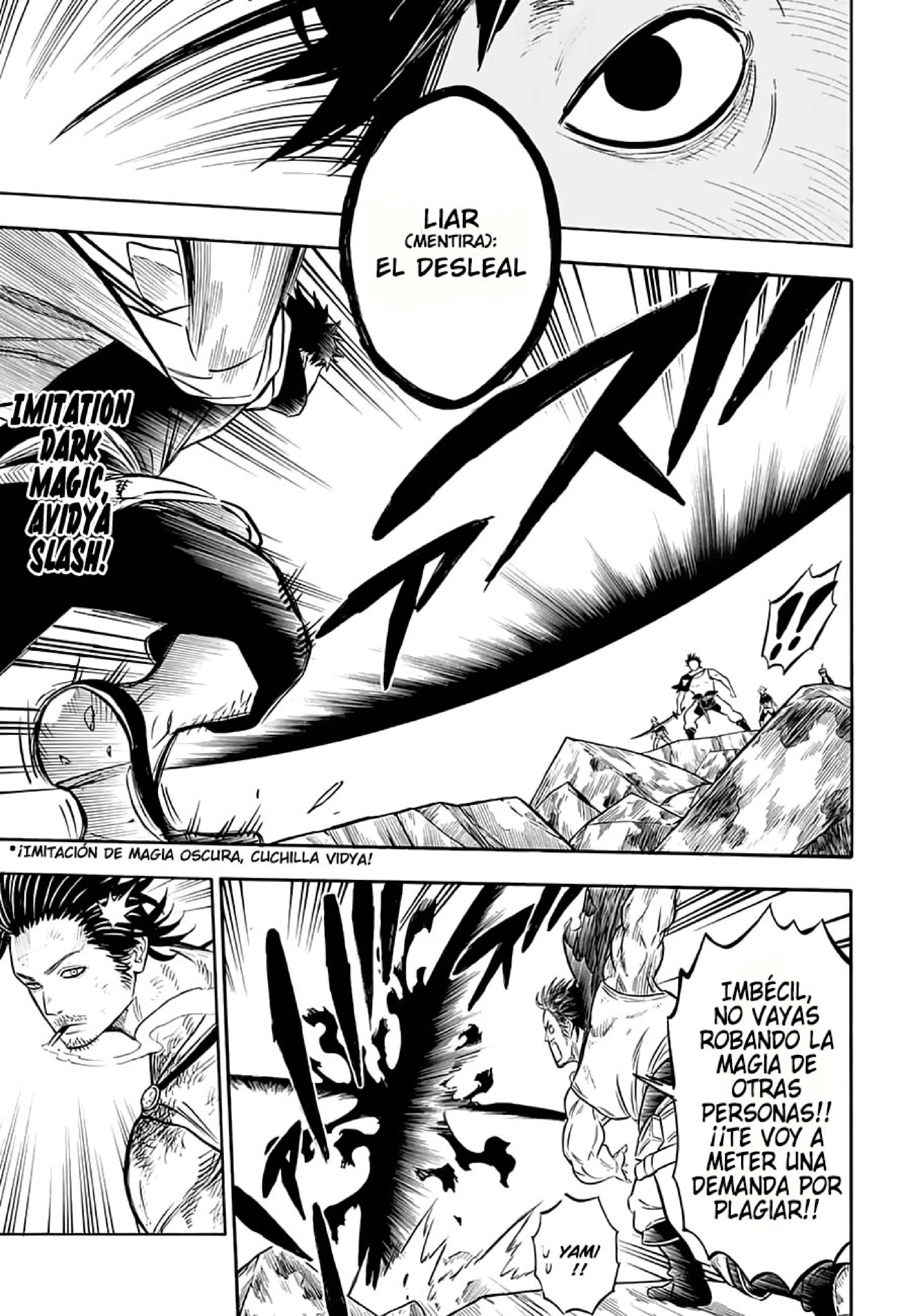Read black Clover es Manga Online