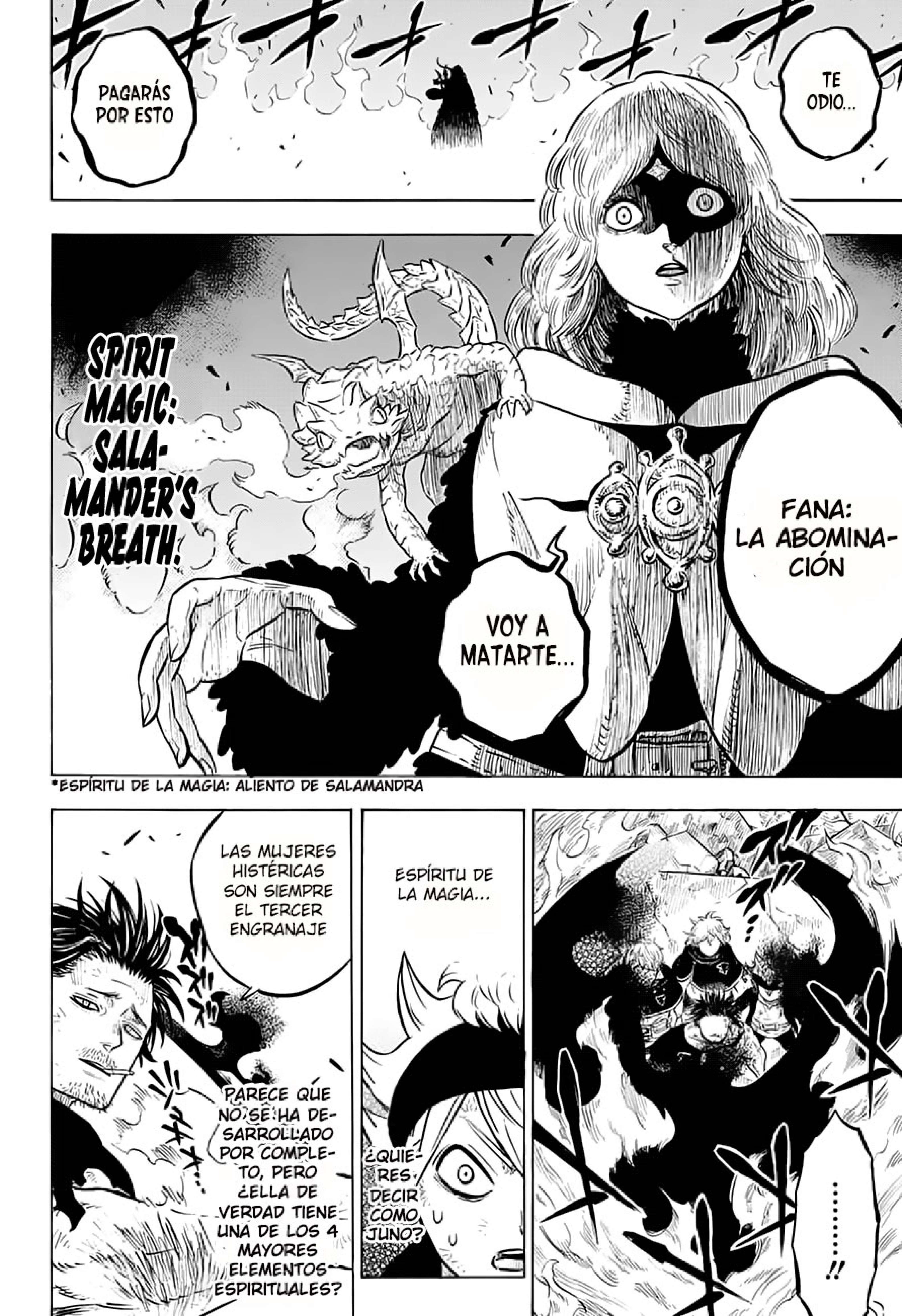 Read black Clover es Manga Online
