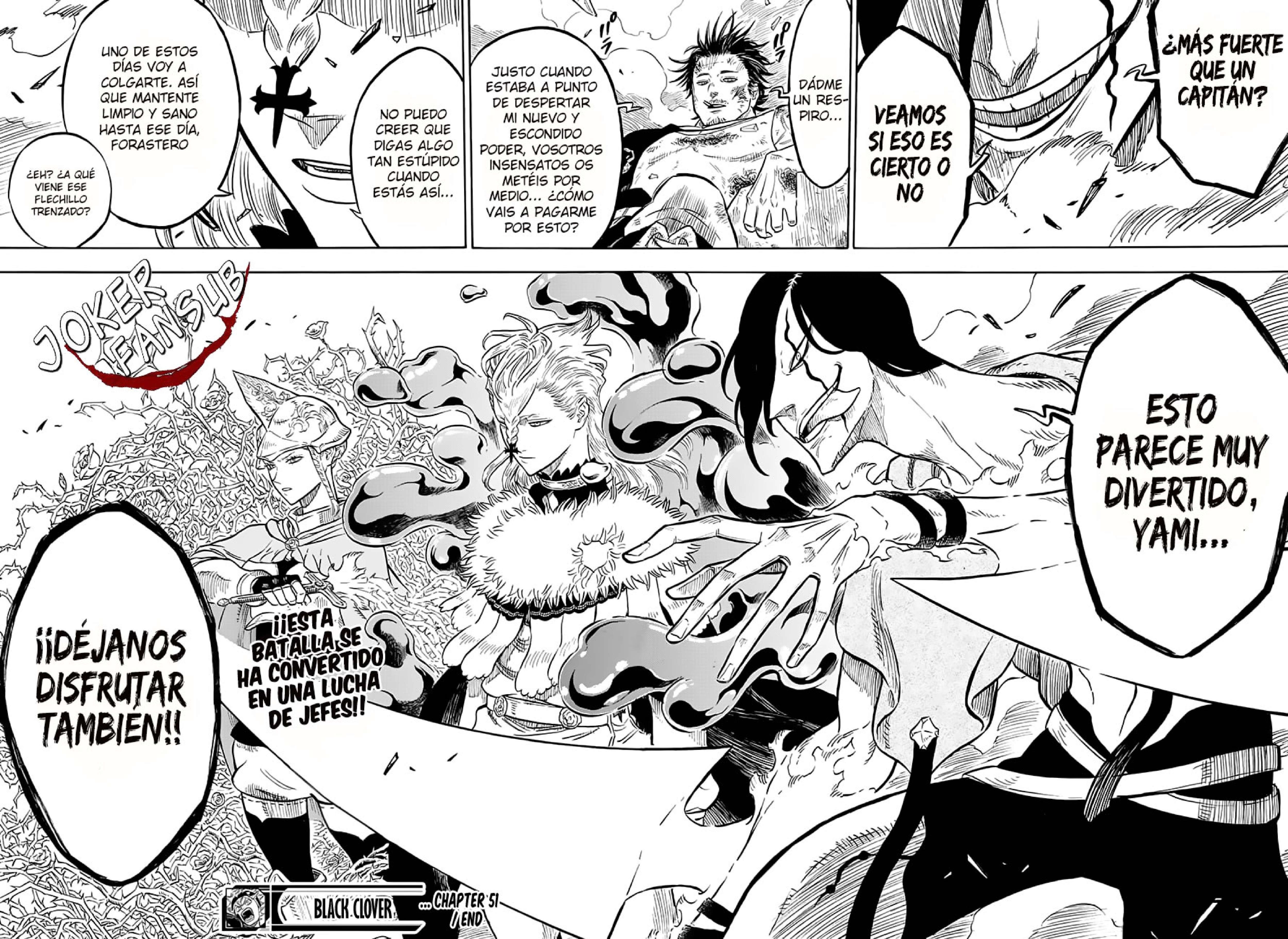 Read black Clover es Manga Online