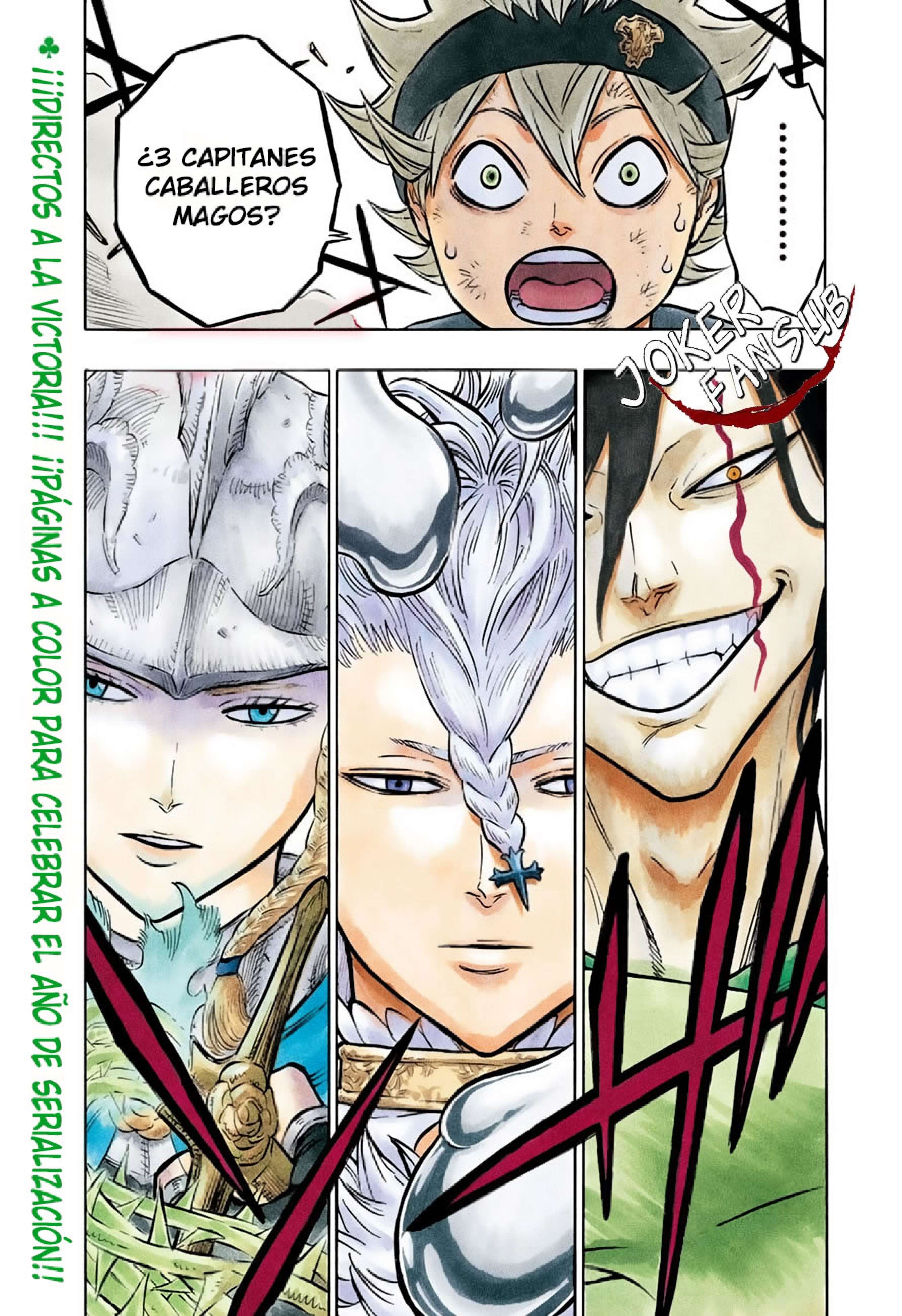Read black Clover es Manga Online