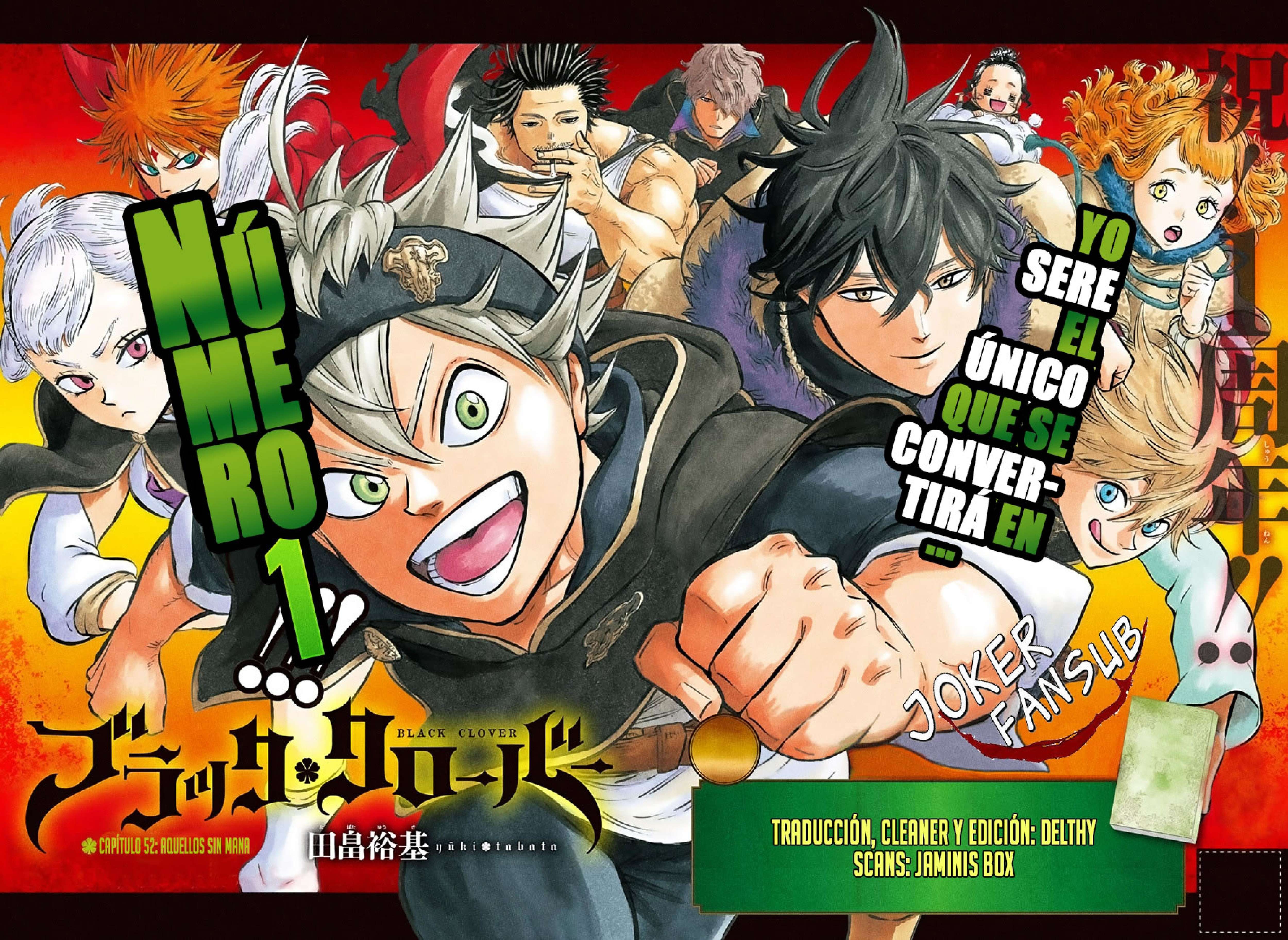 Read black Clover es Manga Online