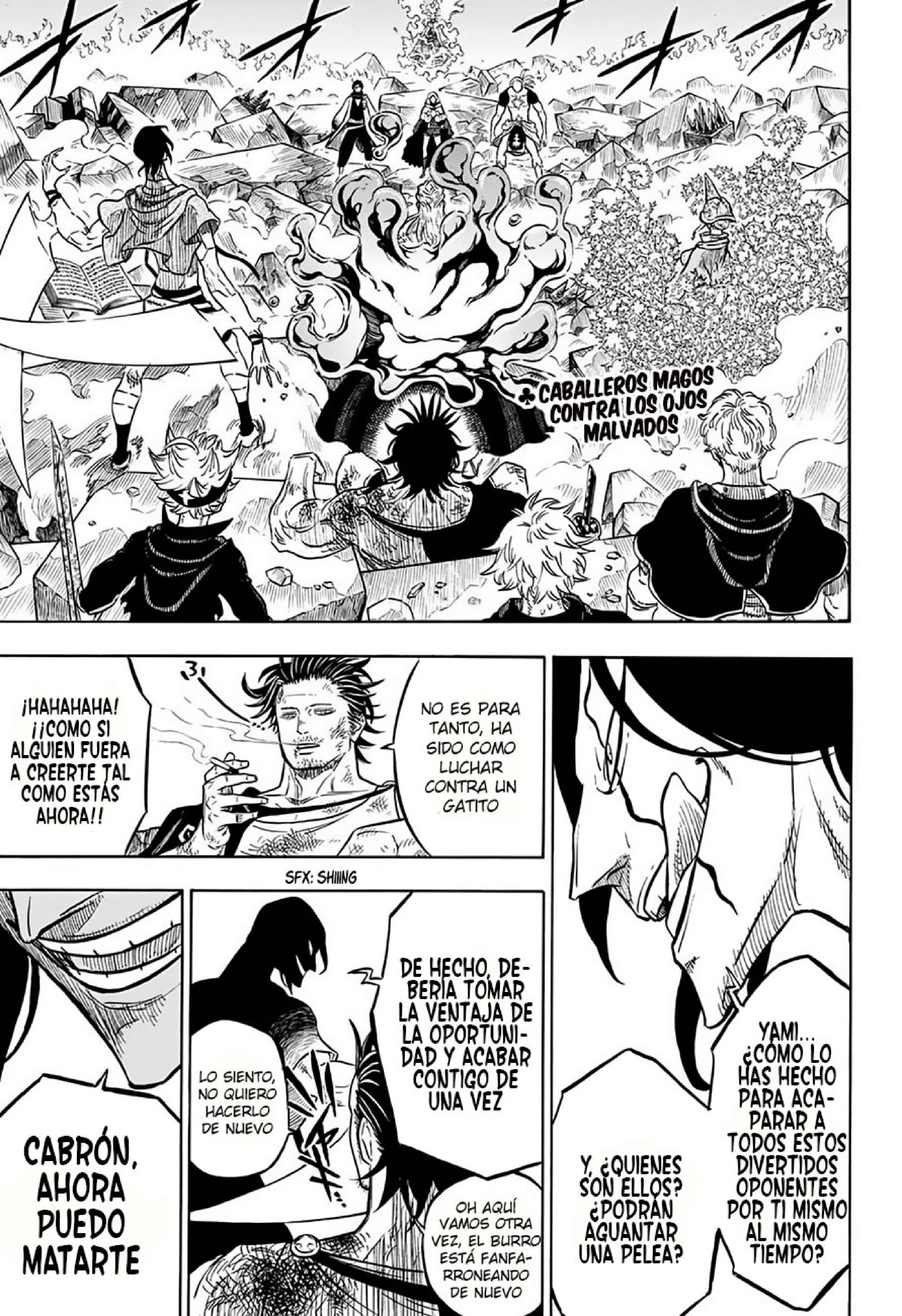 Read black Clover es Manga Online