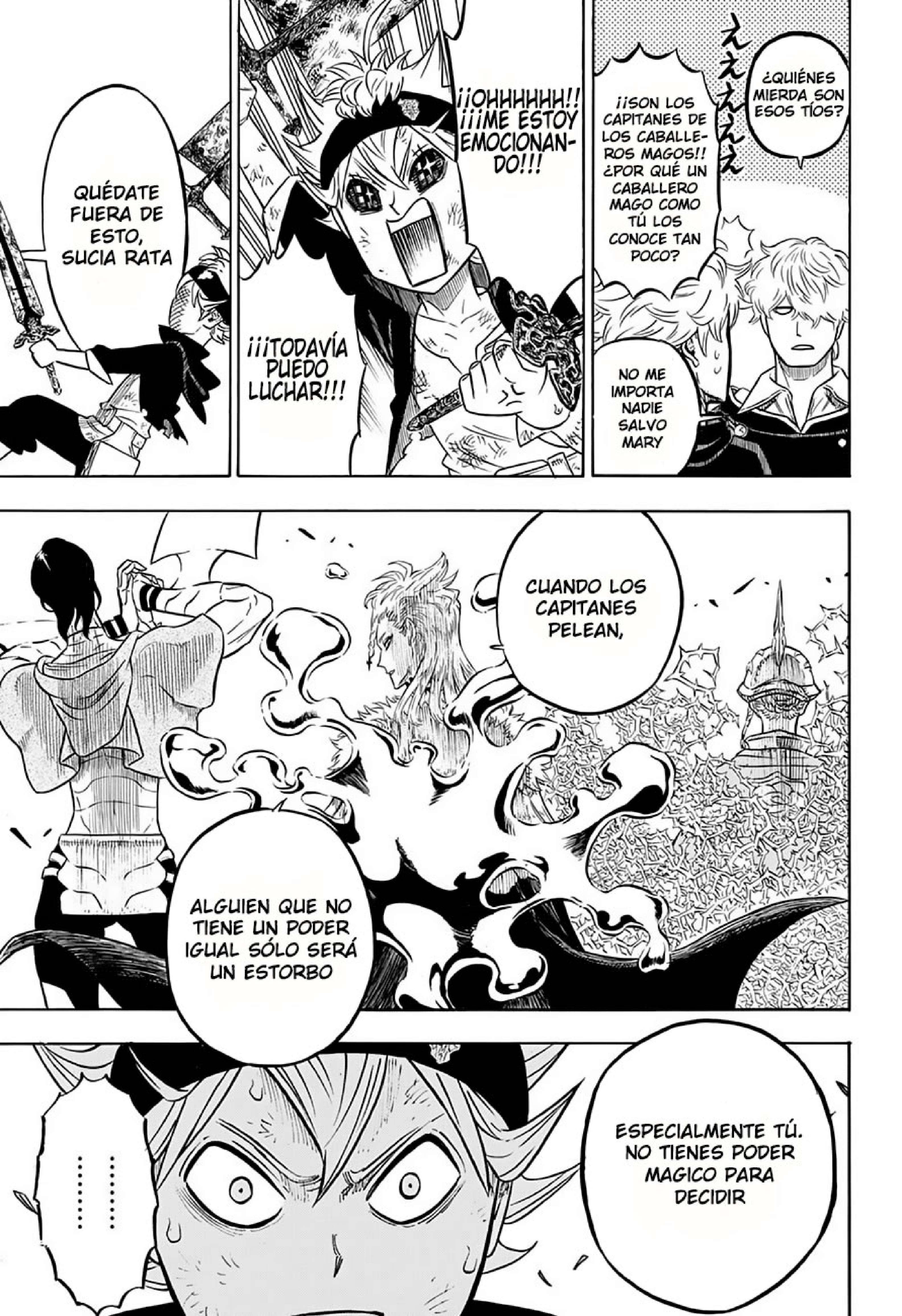 Read black Clover es Manga Online