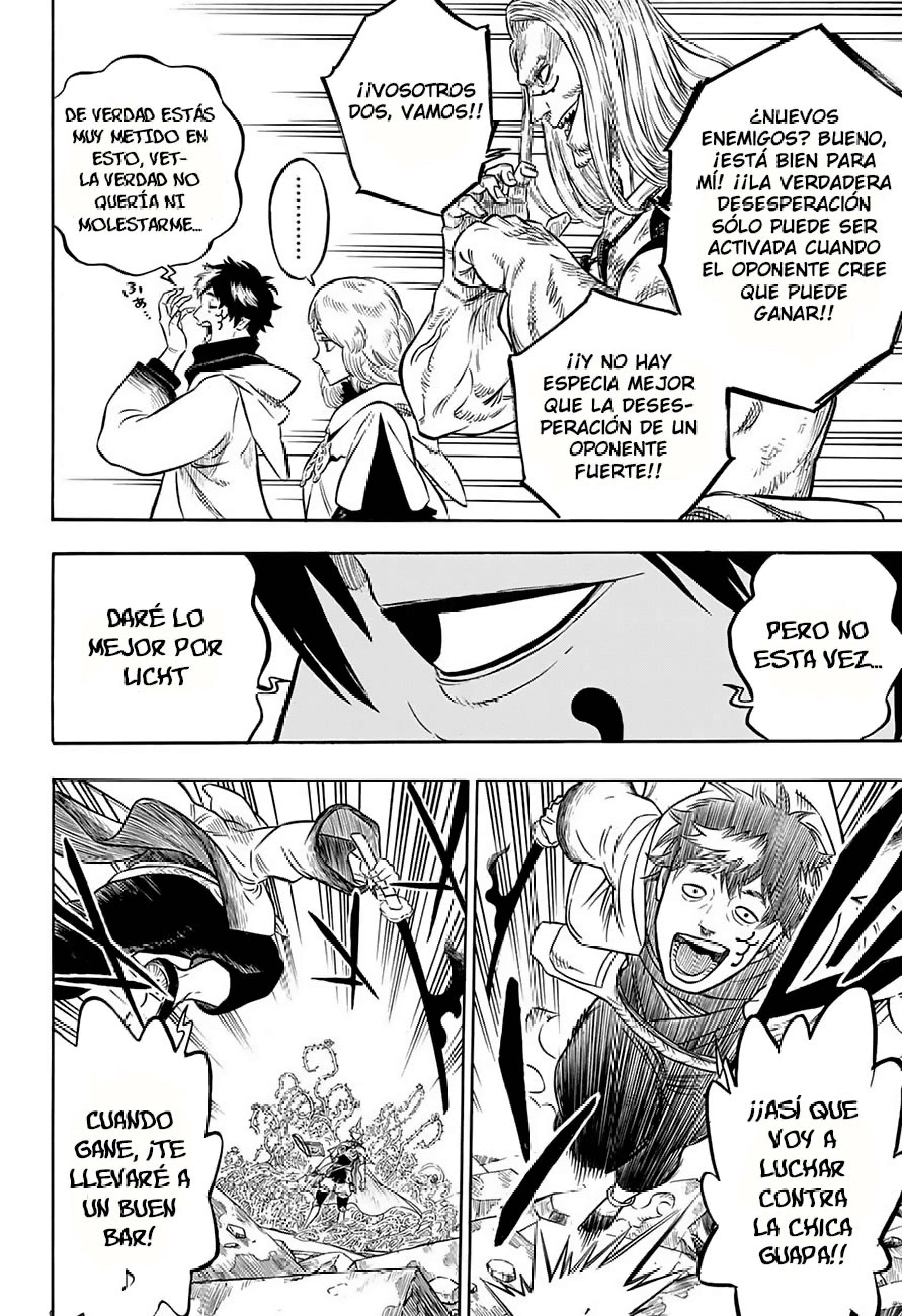 Read black Clover es Manga Online