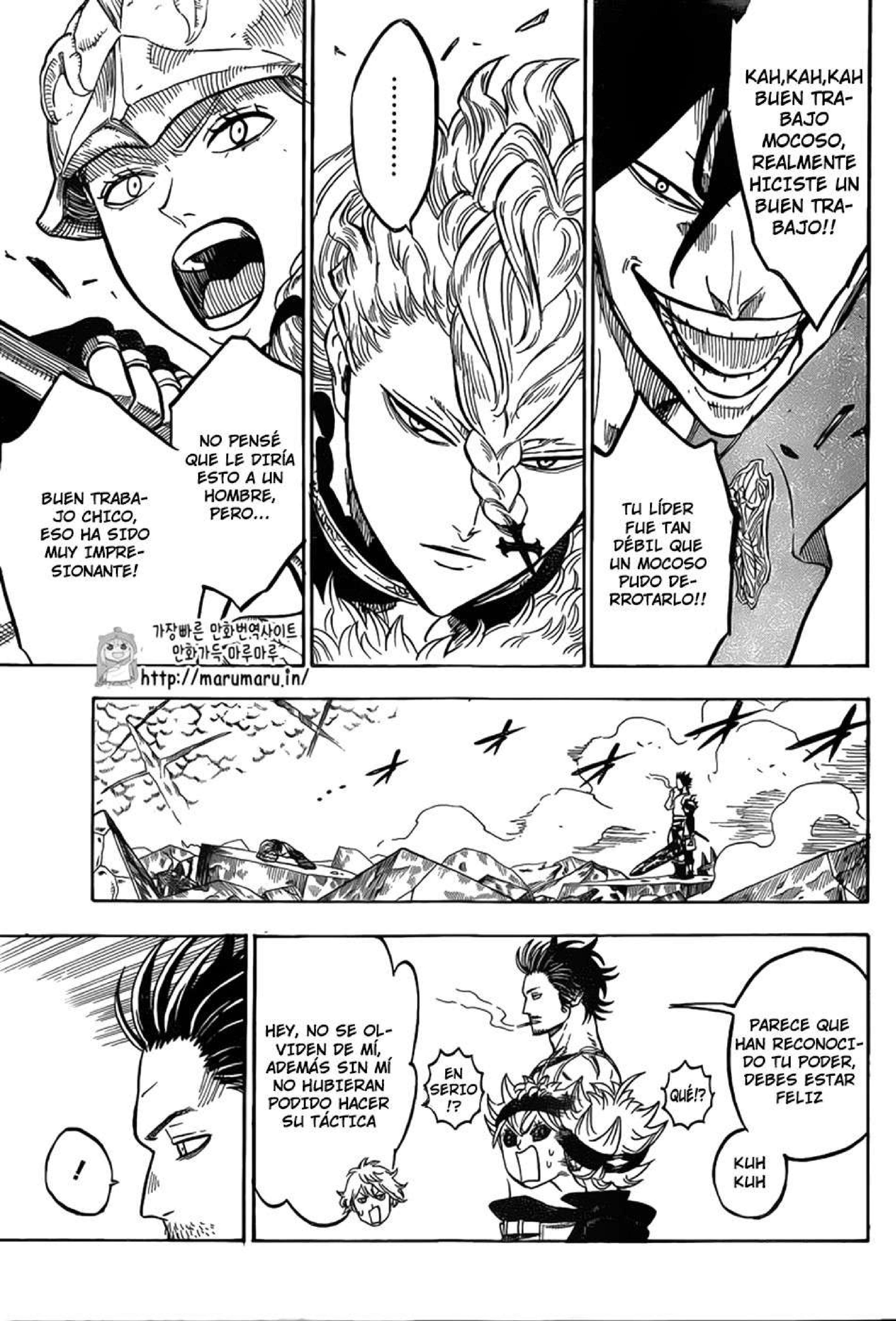 Read black Clover es Manga Online