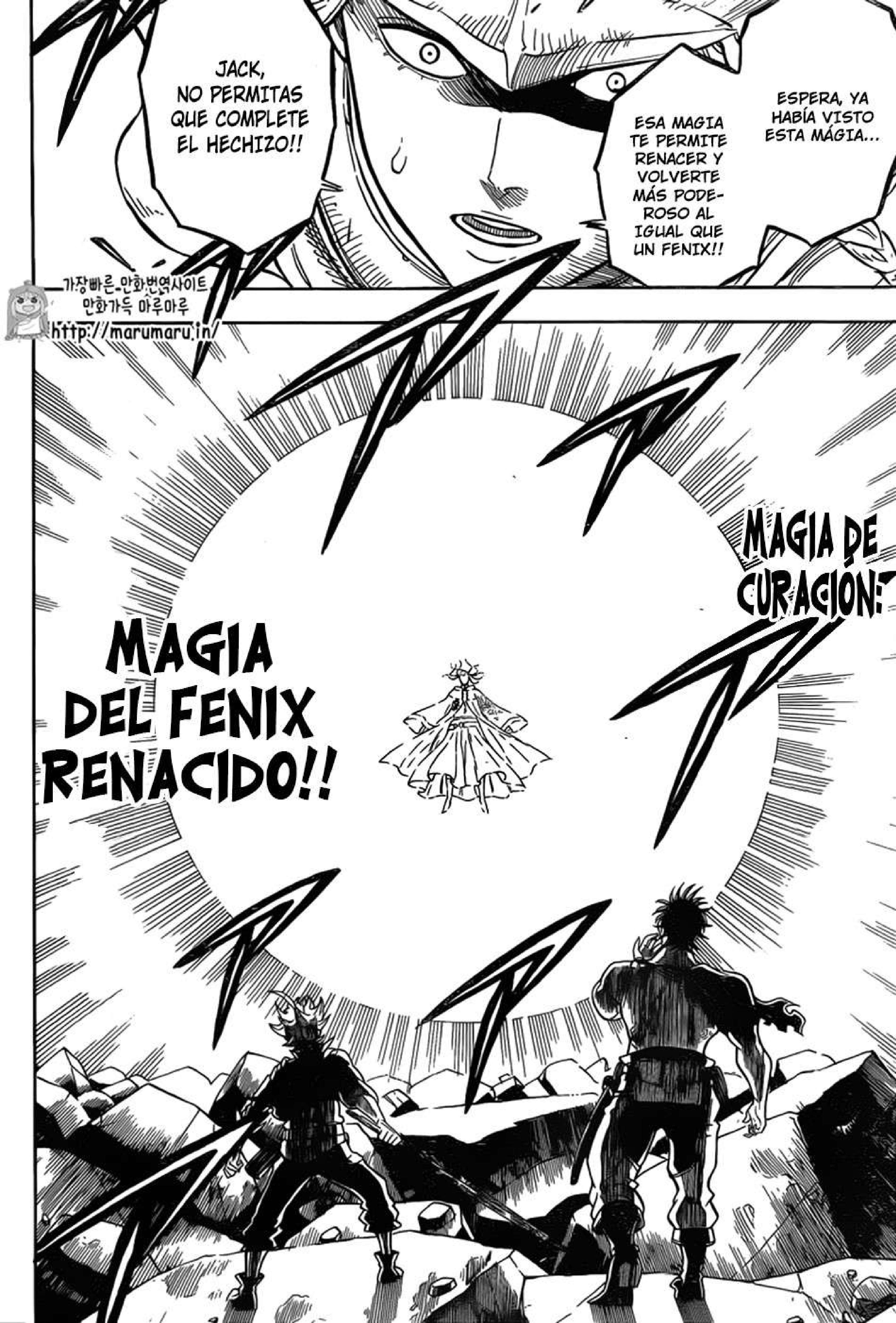 Read black Clover es Manga Online