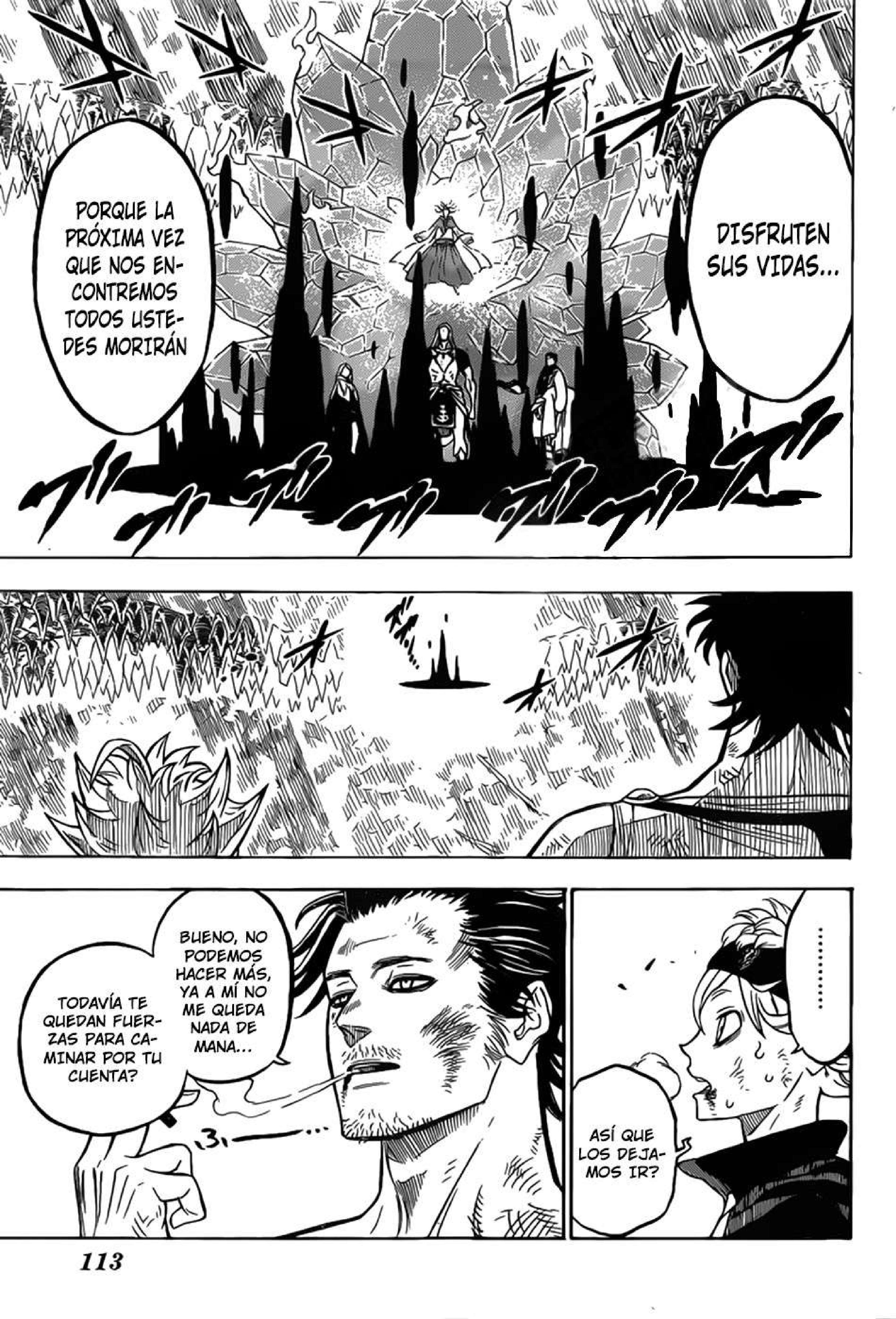 Read black Clover es Manga Online