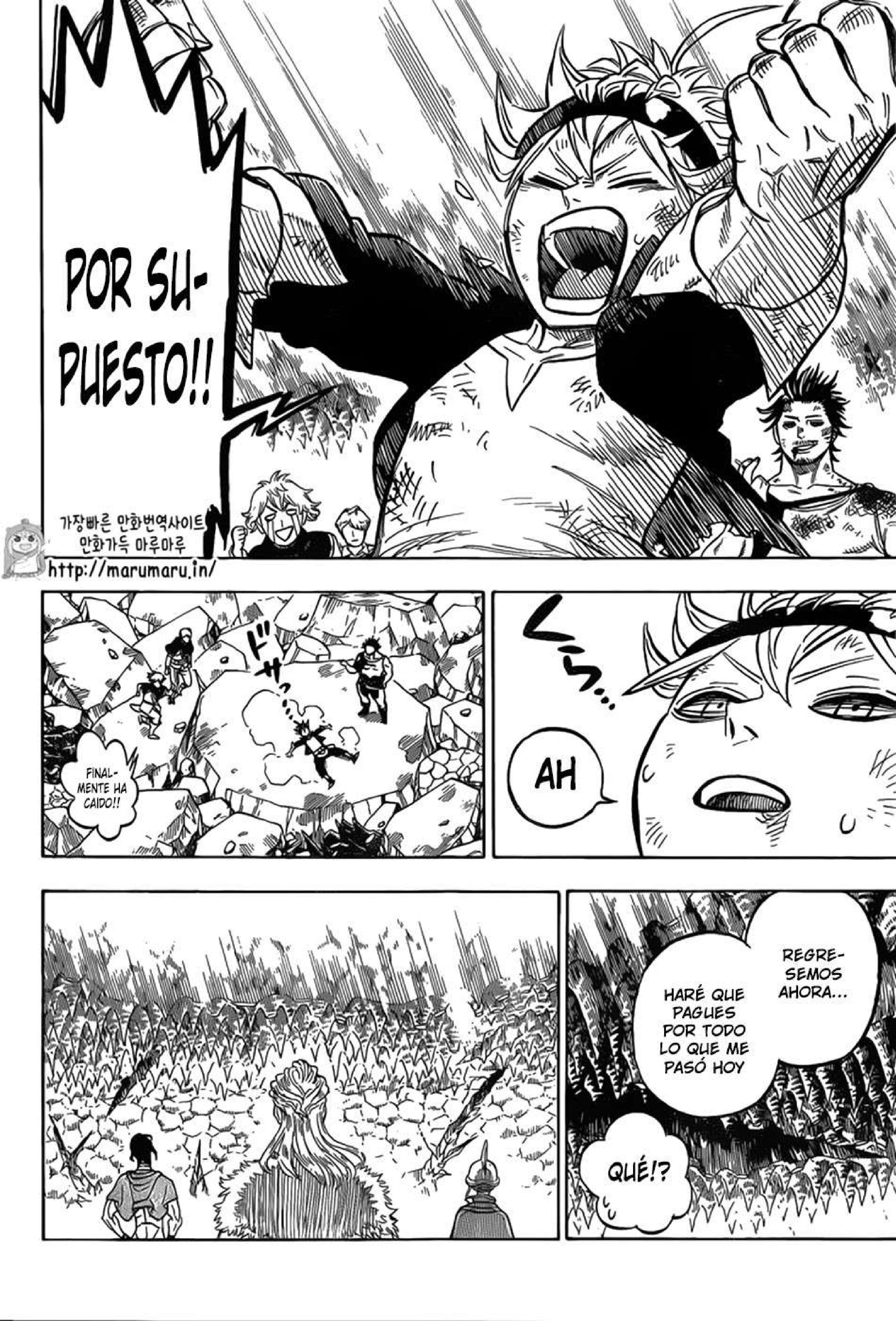Read black Clover es Manga Online
