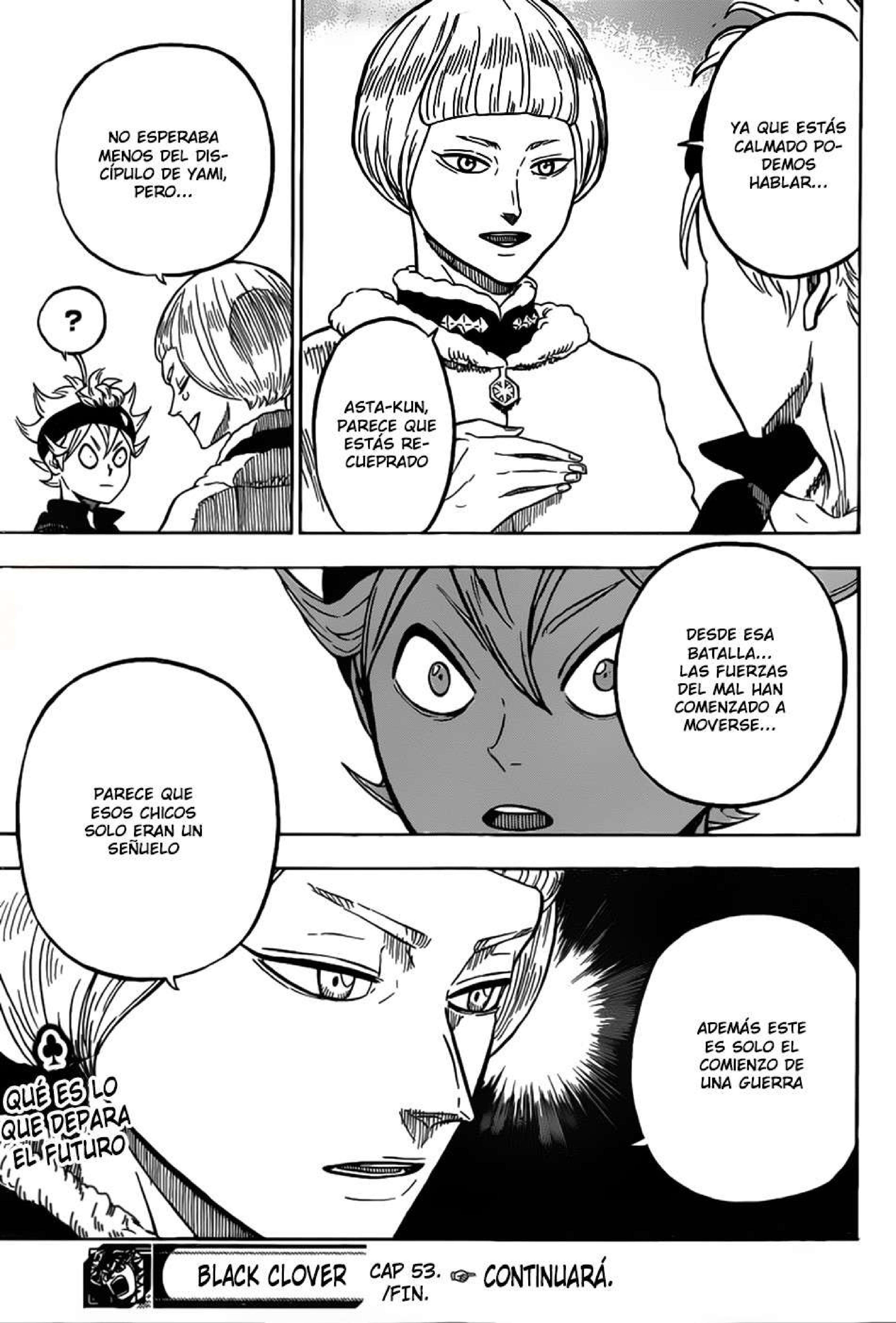 Read black Clover es Manga Online