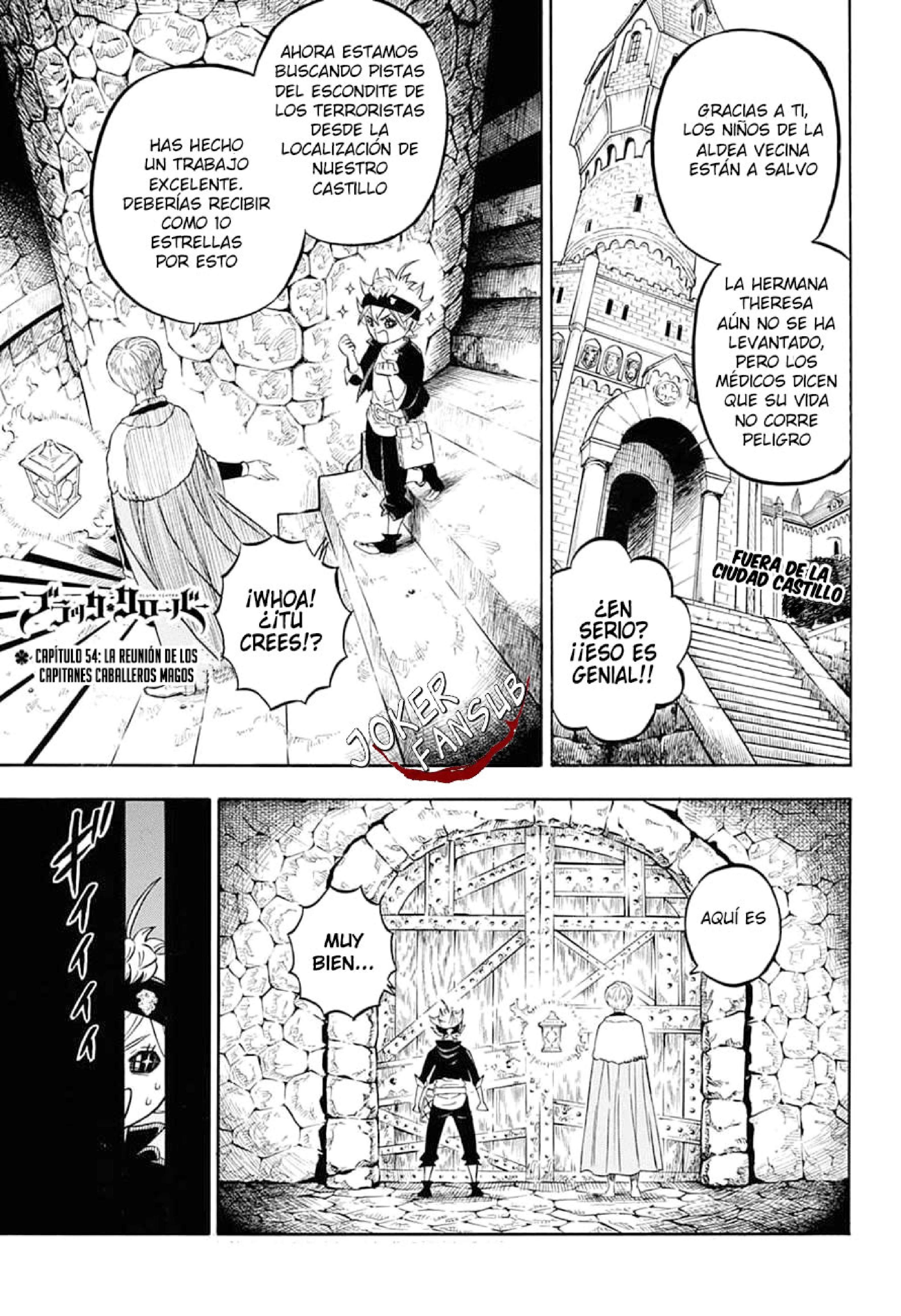 Read black Clover es Manga Online