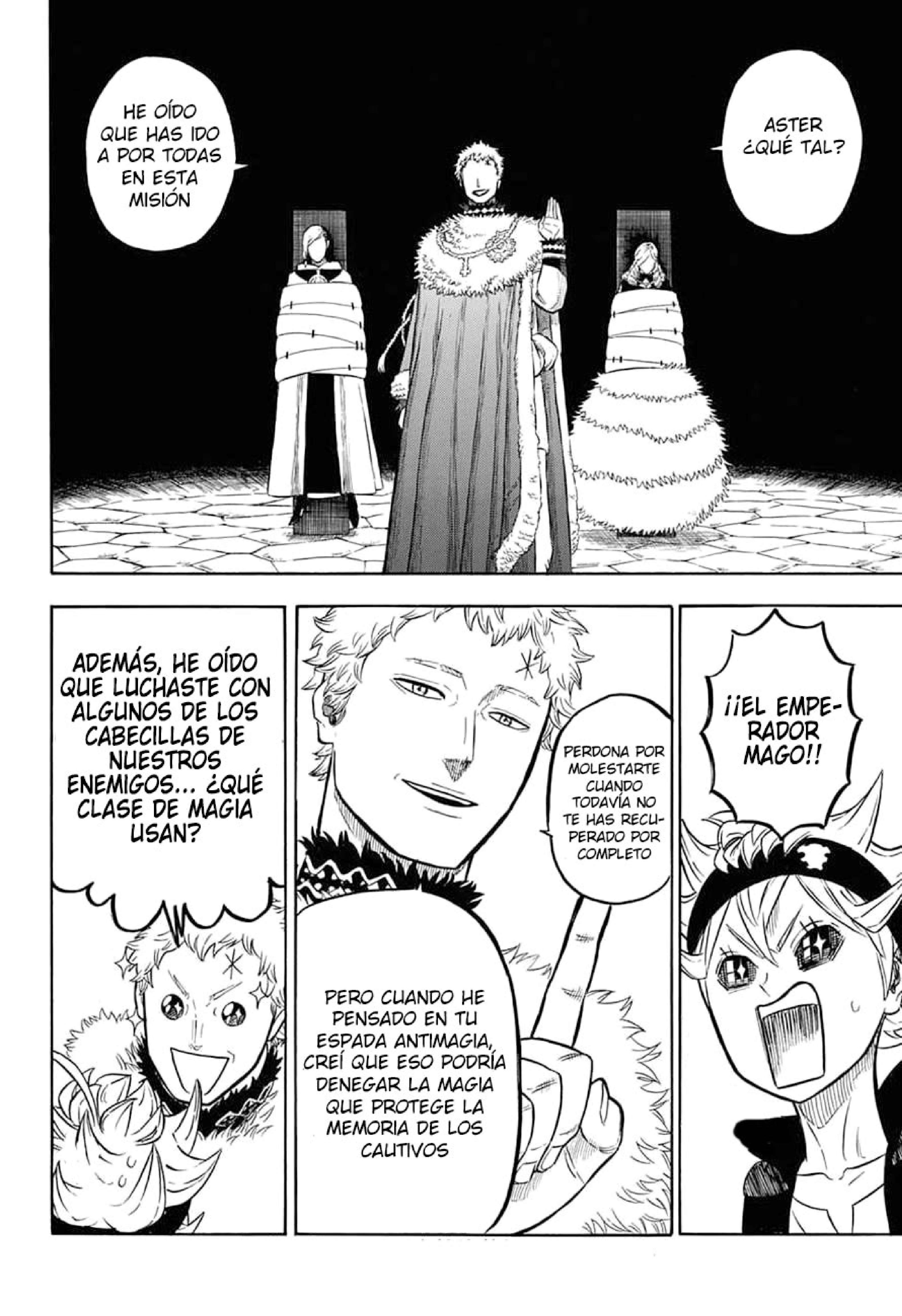 Read black Clover es Manga Online