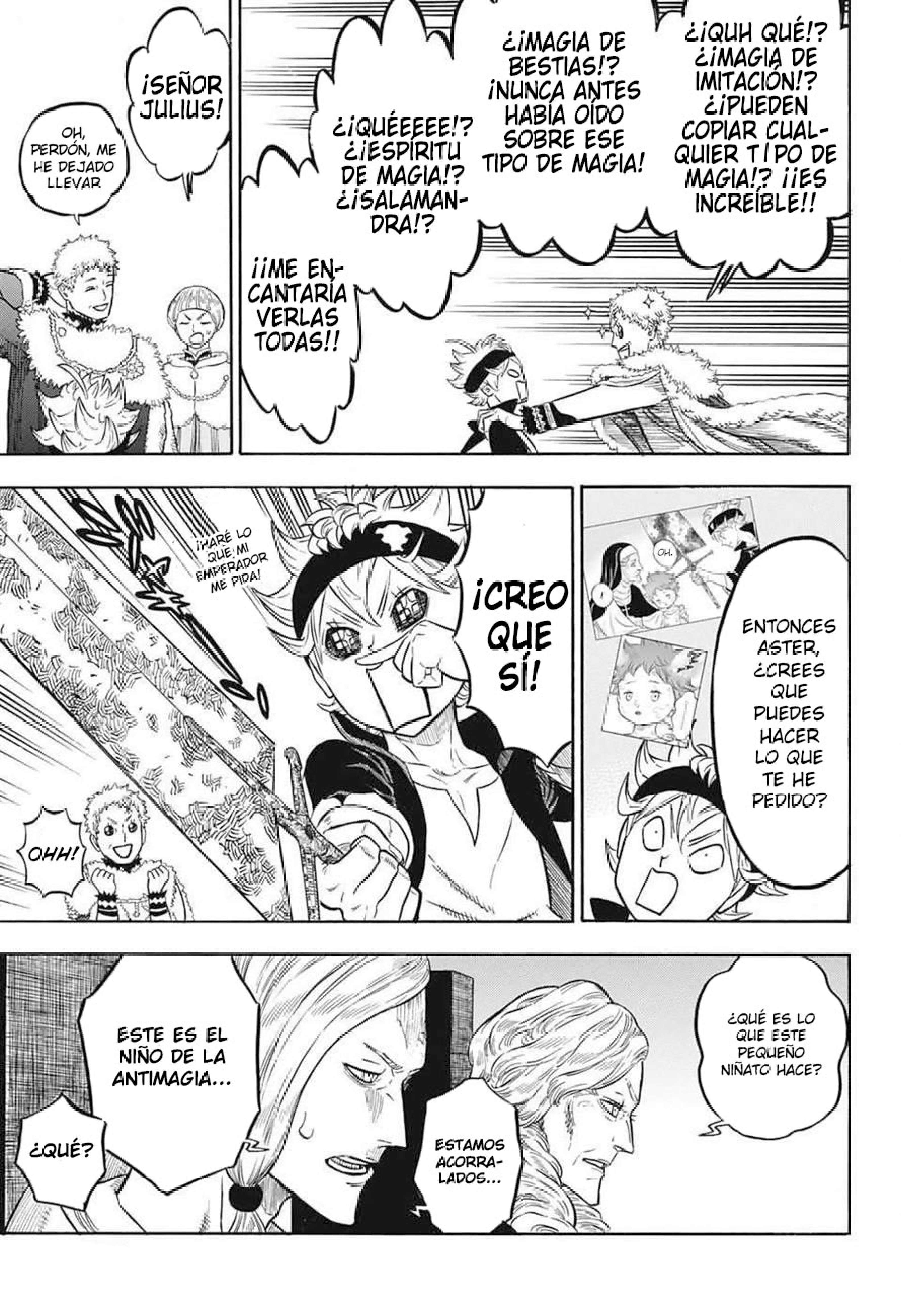 Read black Clover es Manga Online