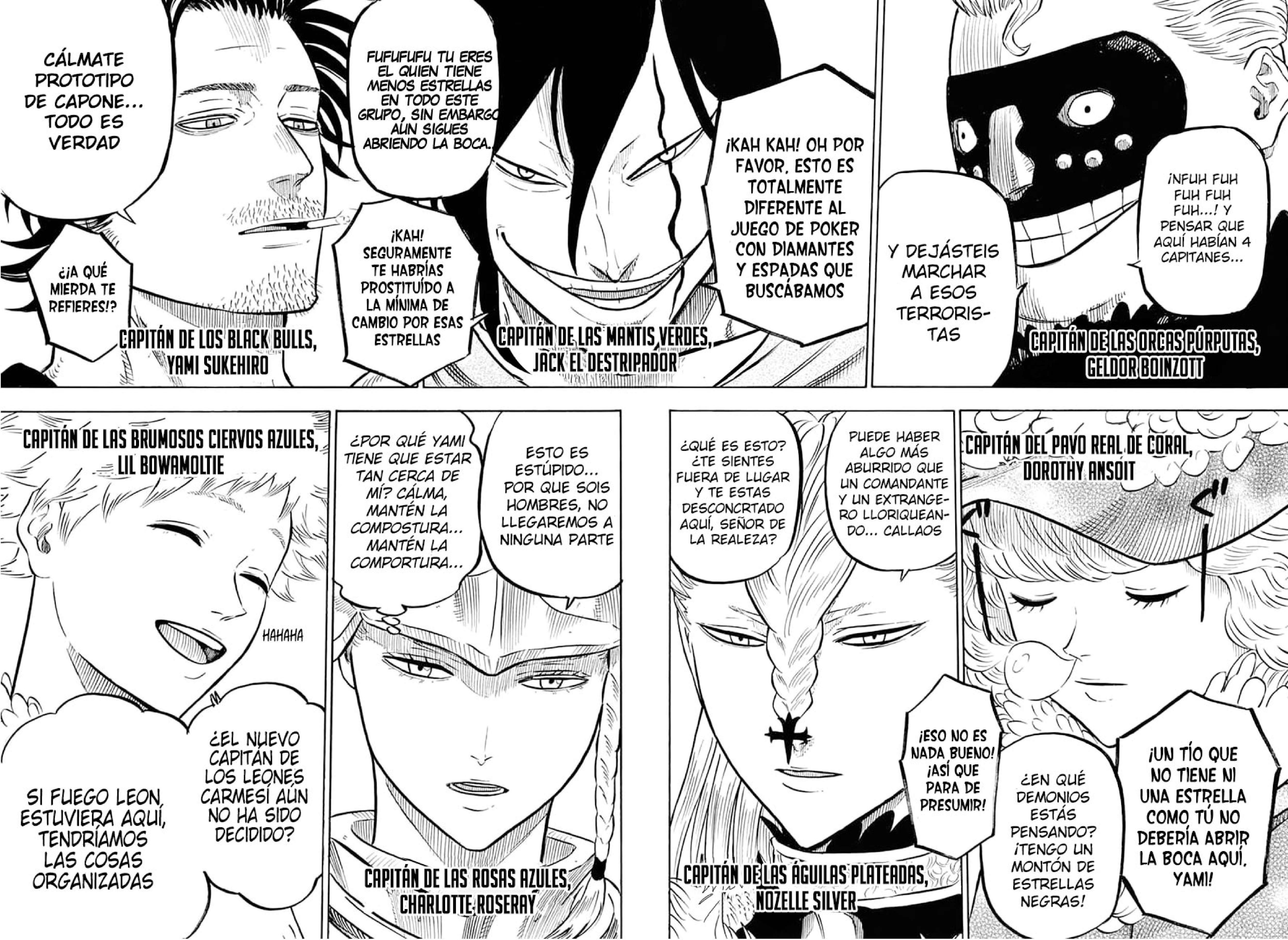 Read black Clover es Manga Online