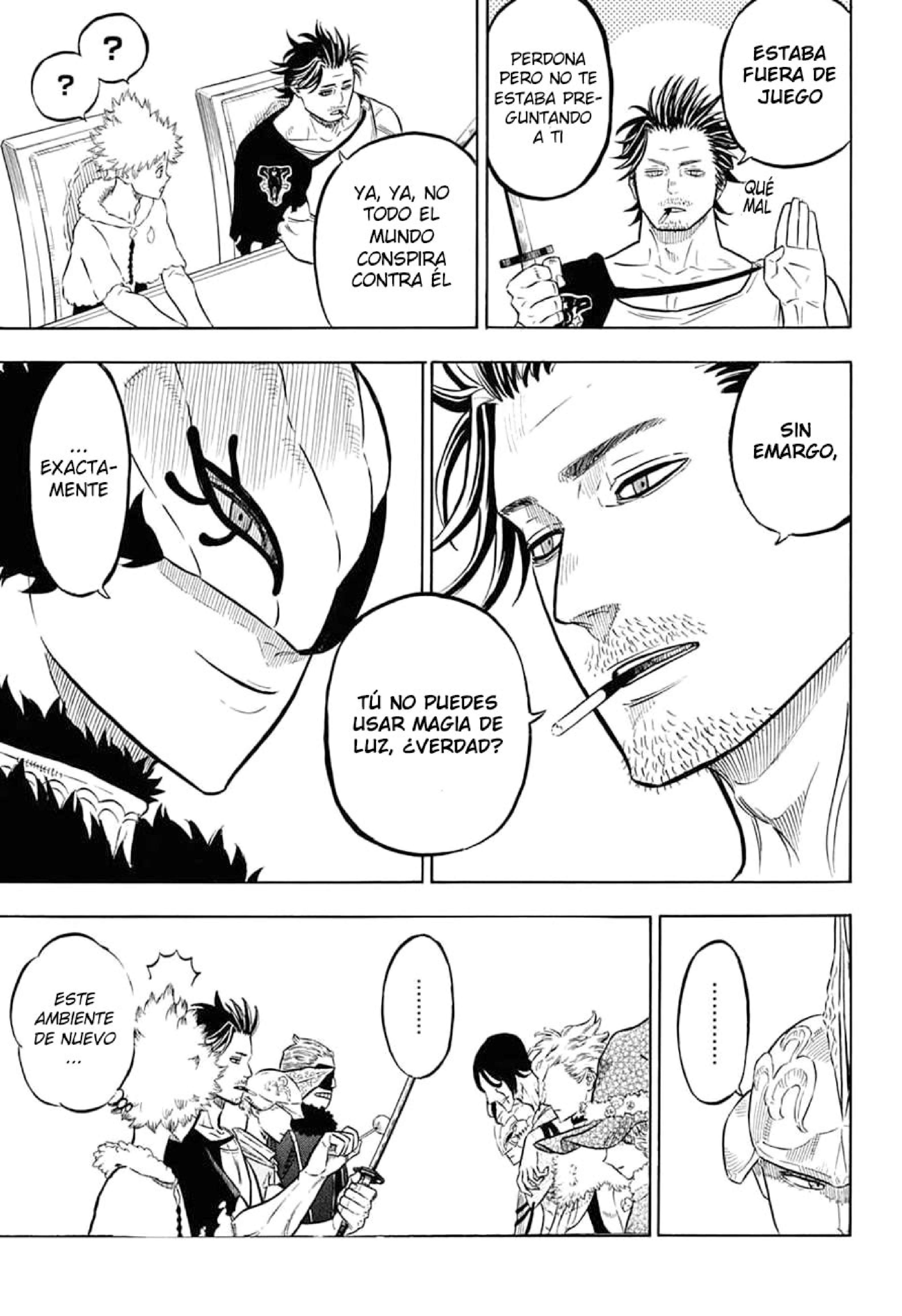 Read black Clover es Manga Online