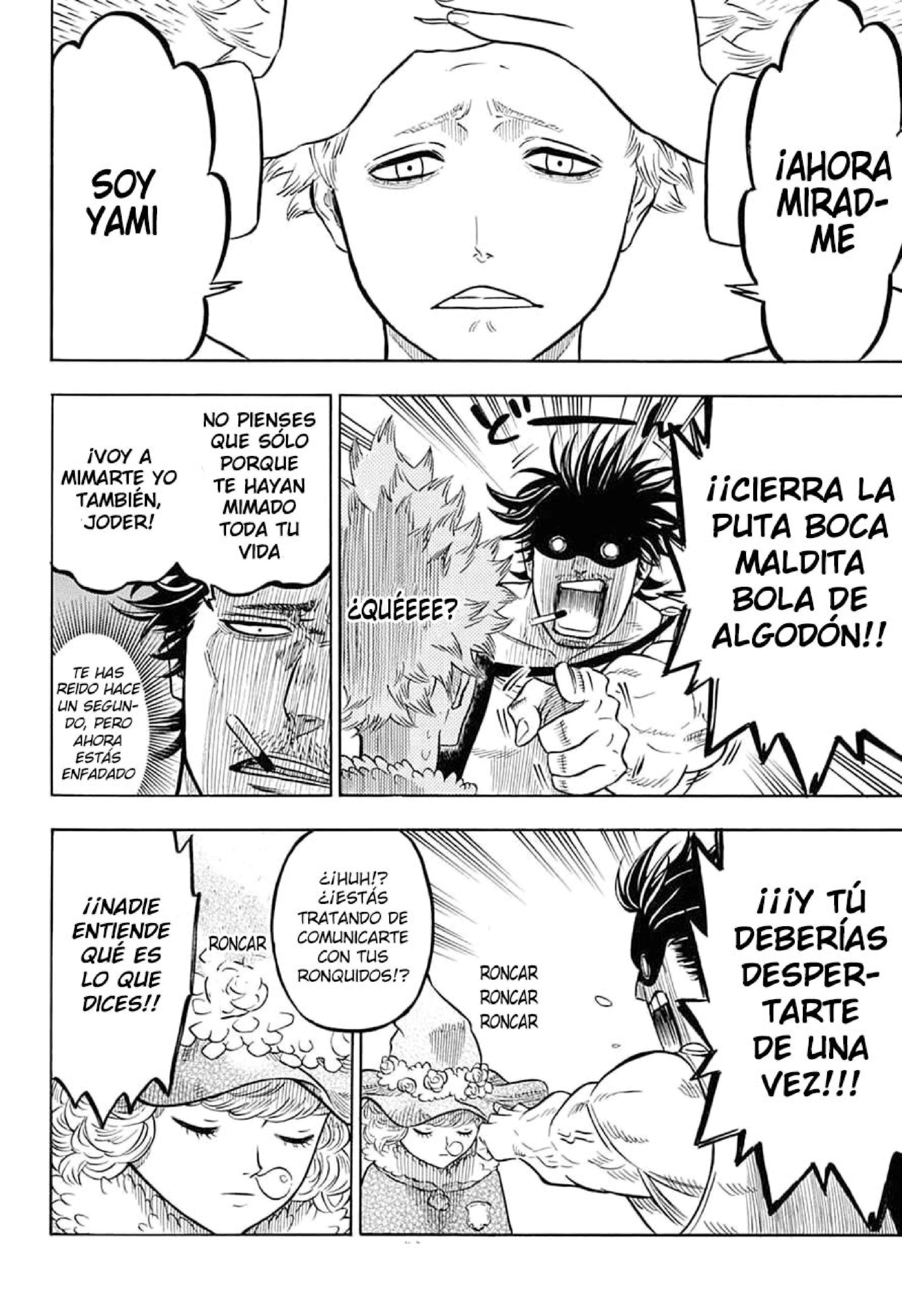 Read black Clover es Manga Online