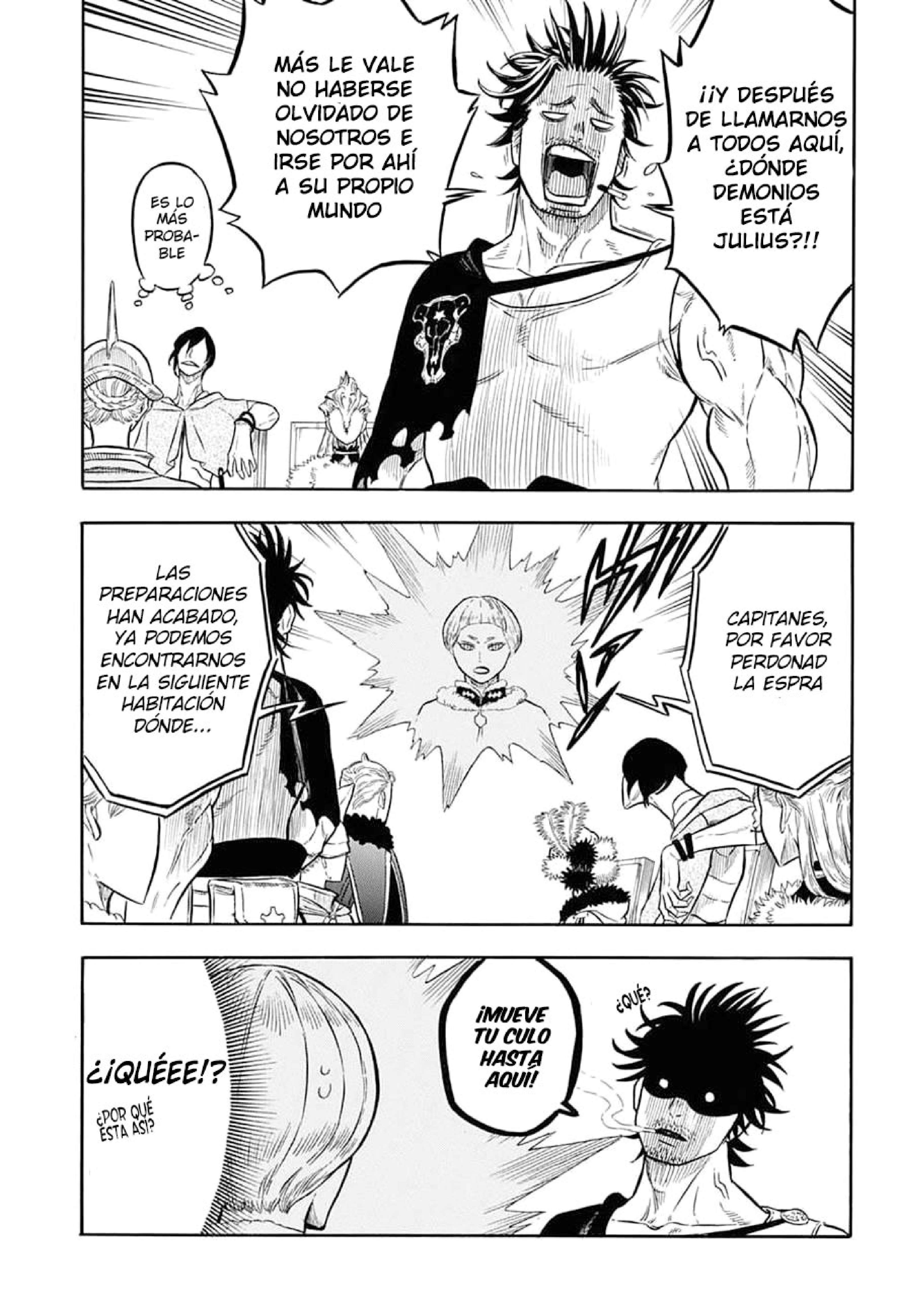 Read black Clover es Manga Online