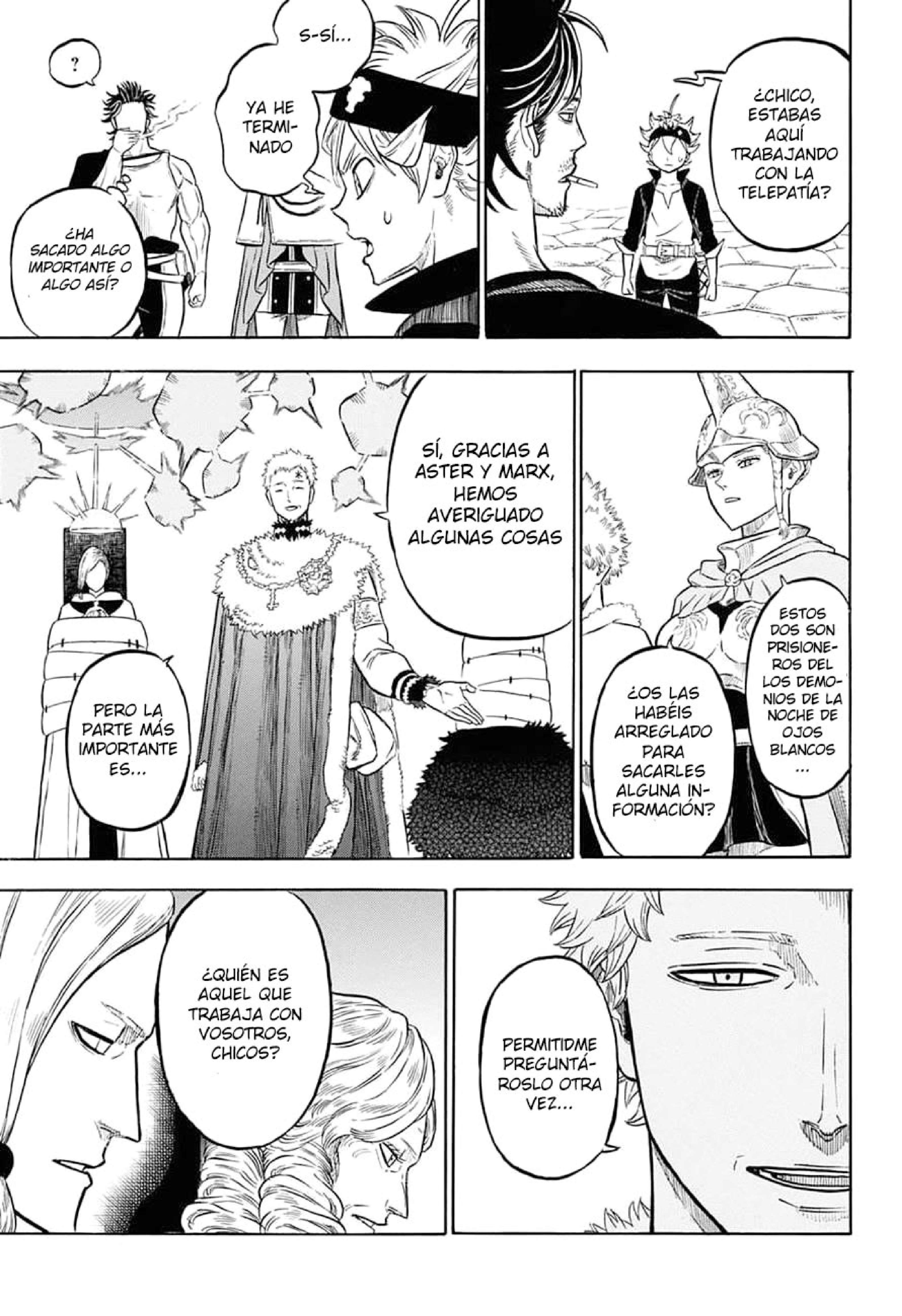 Read black Clover es Manga Online
