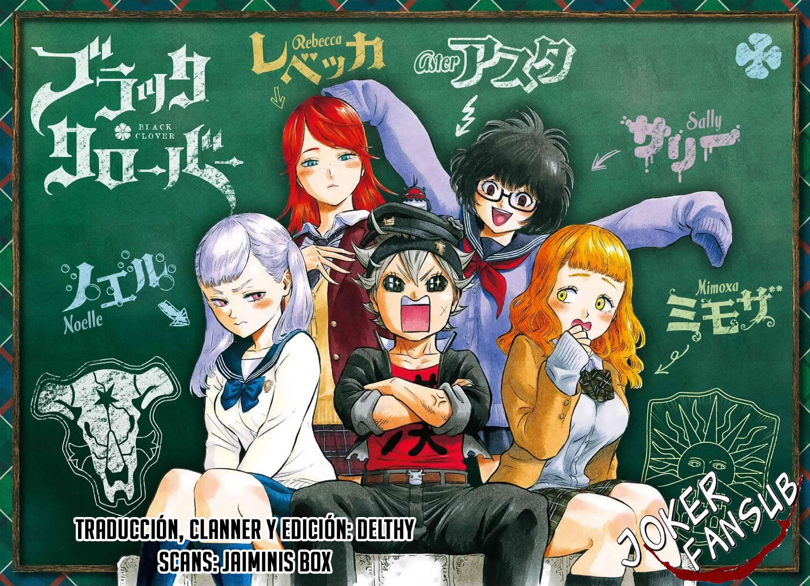Read black Clover es Manga Online