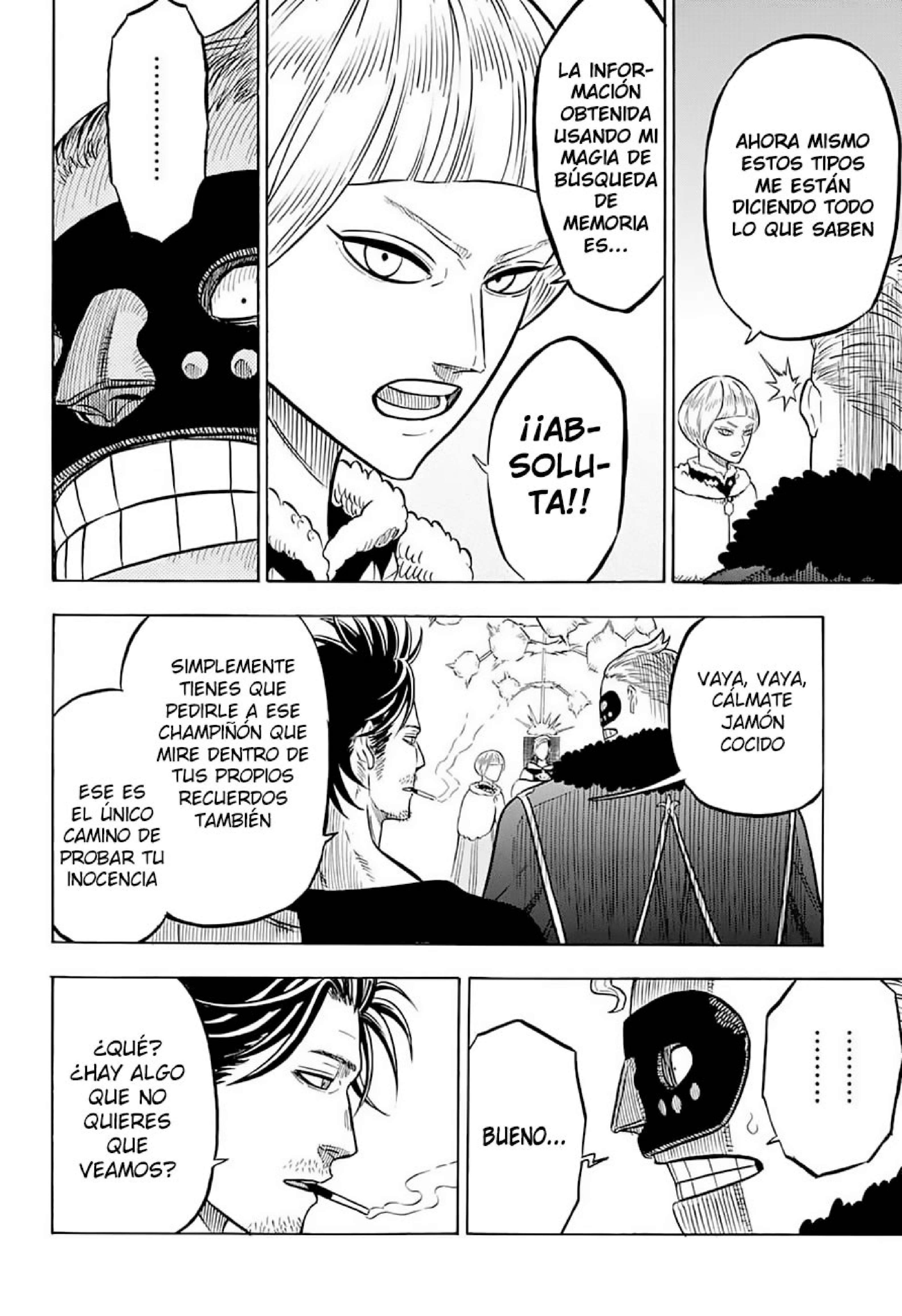 Read black Clover es Manga Online
