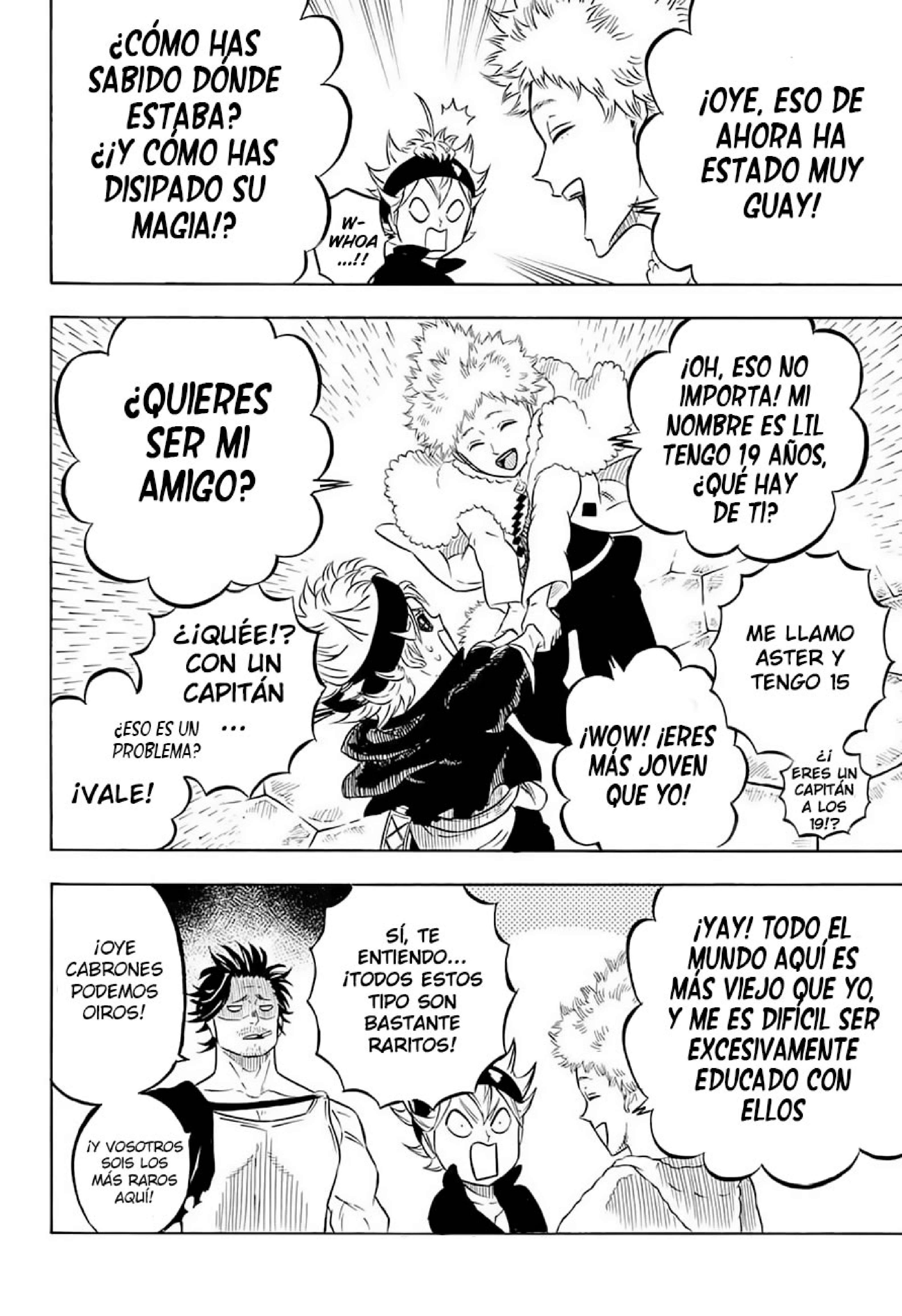 Read black Clover es Manga Online
