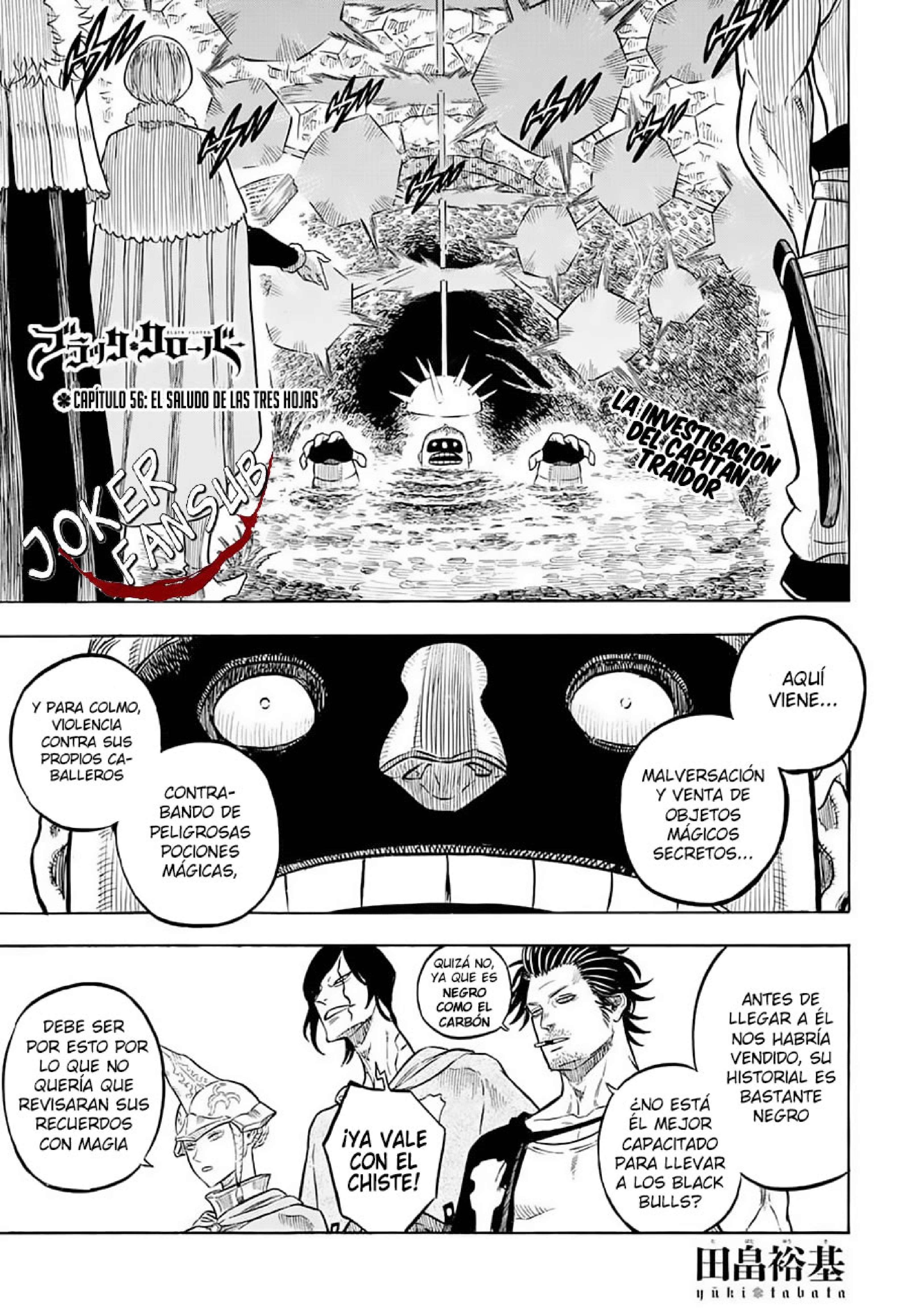Read black Clover es Manga Online