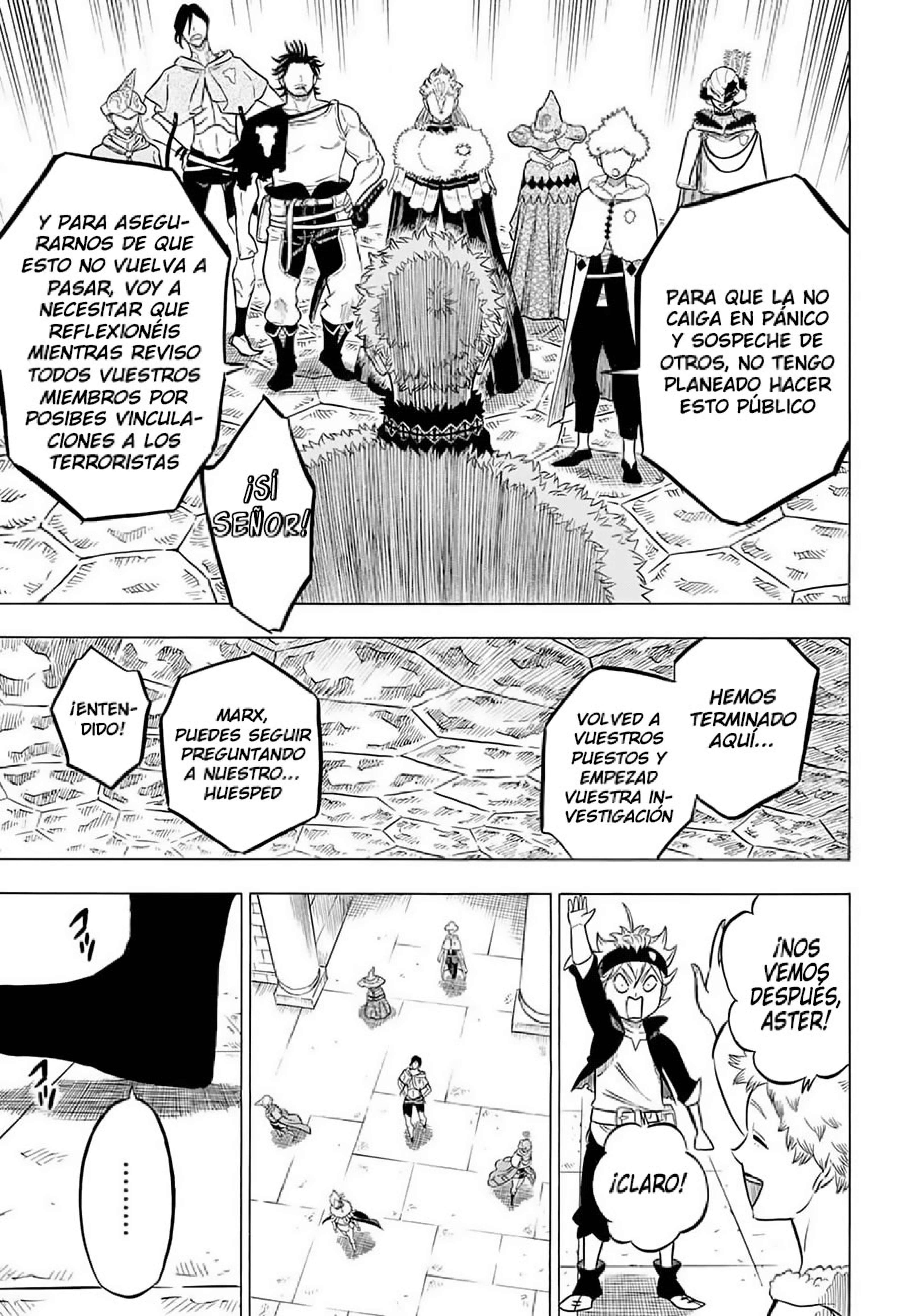 Read black Clover es Manga Online
