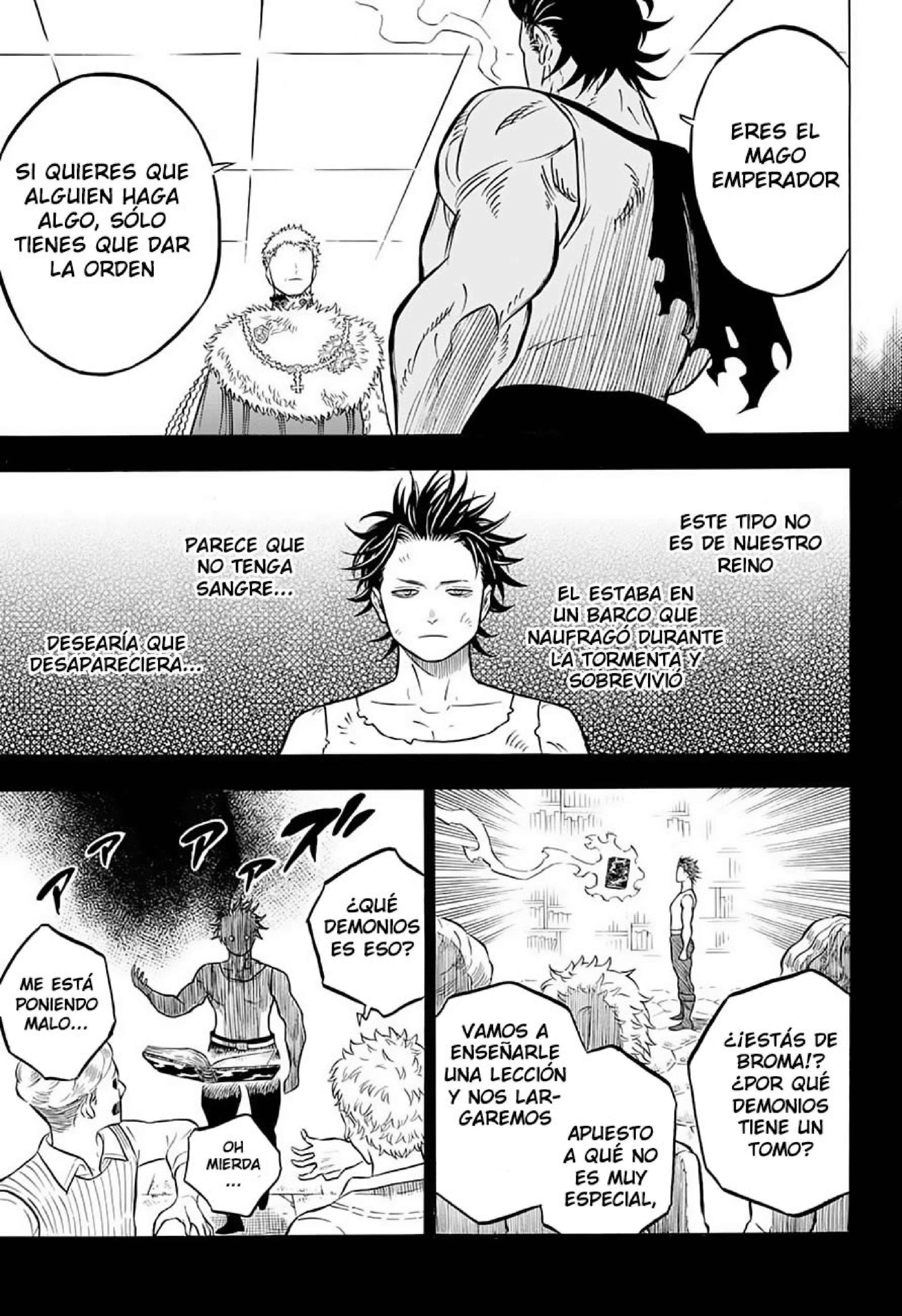 Read black Clover es Manga Online