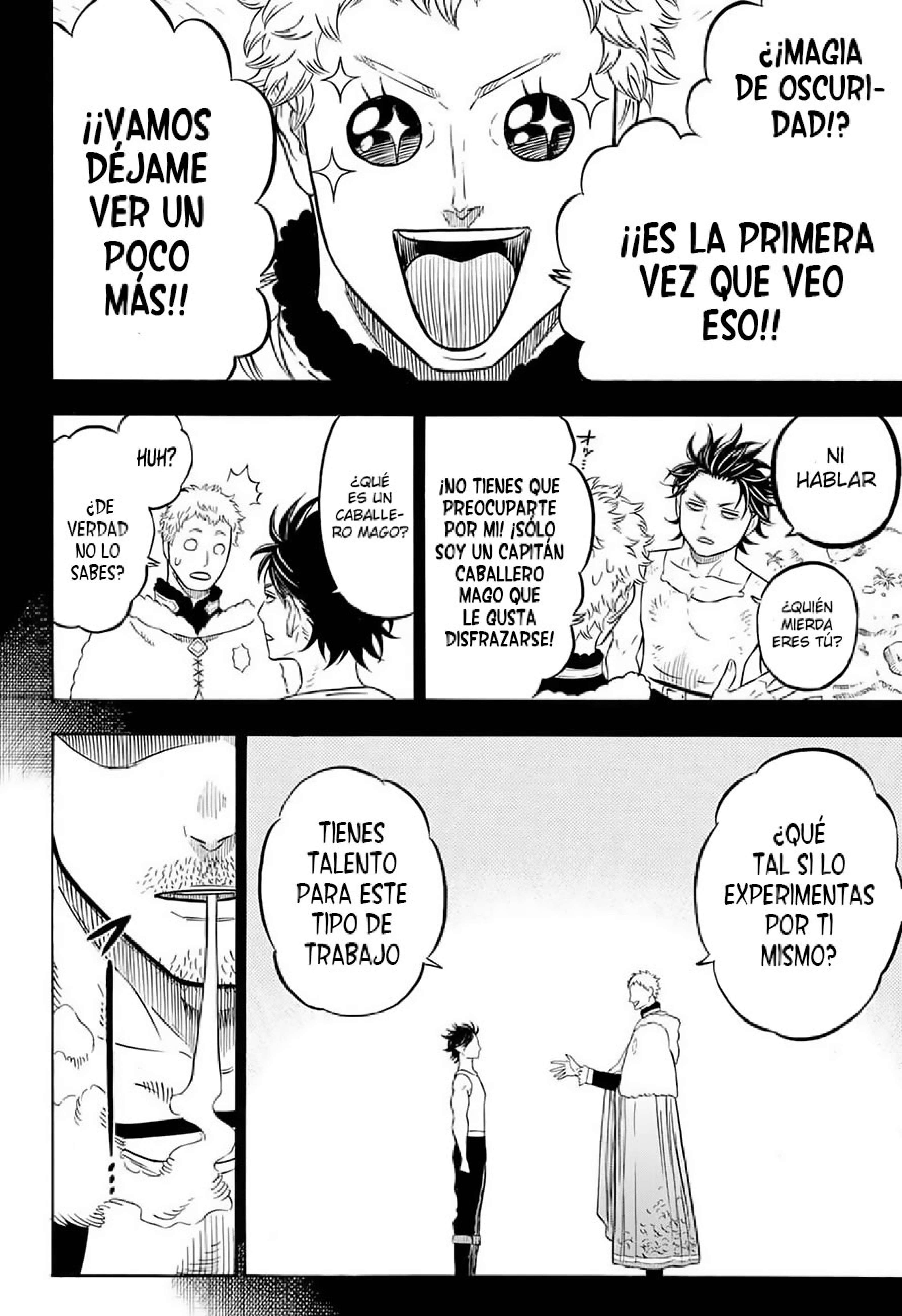 Read black Clover es Manga Online