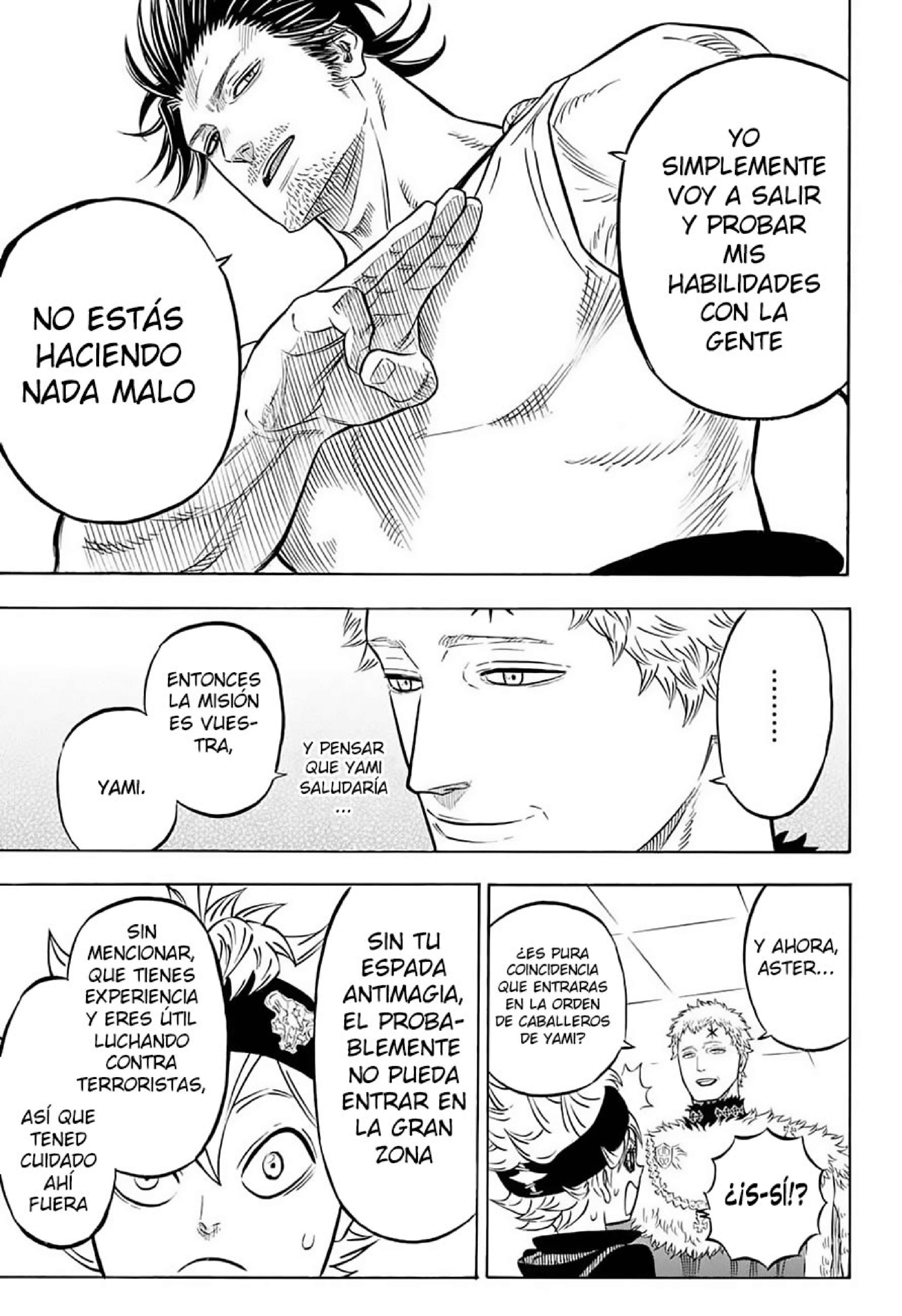 Read black Clover es Manga Online