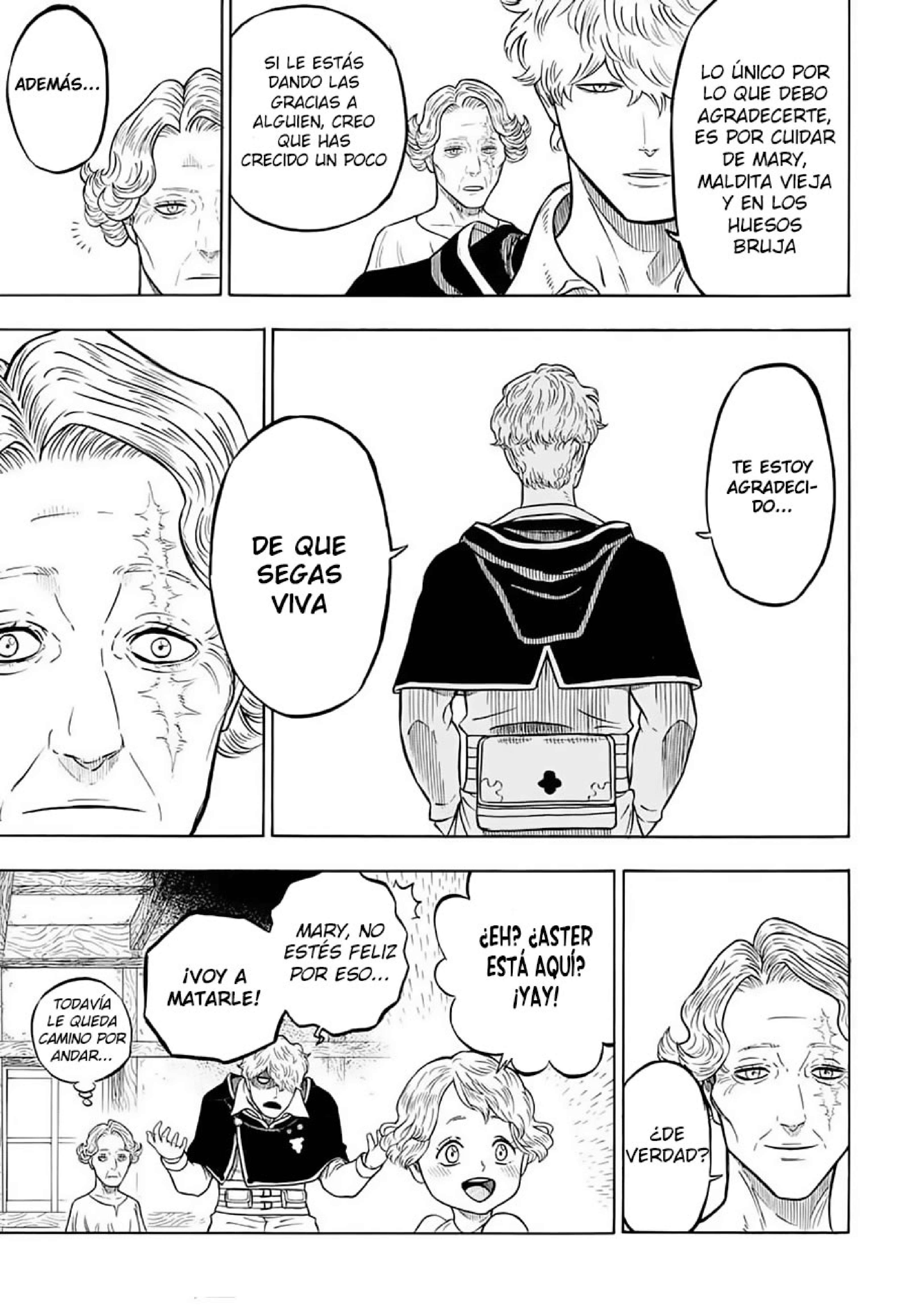 Read black Clover es Manga Online
