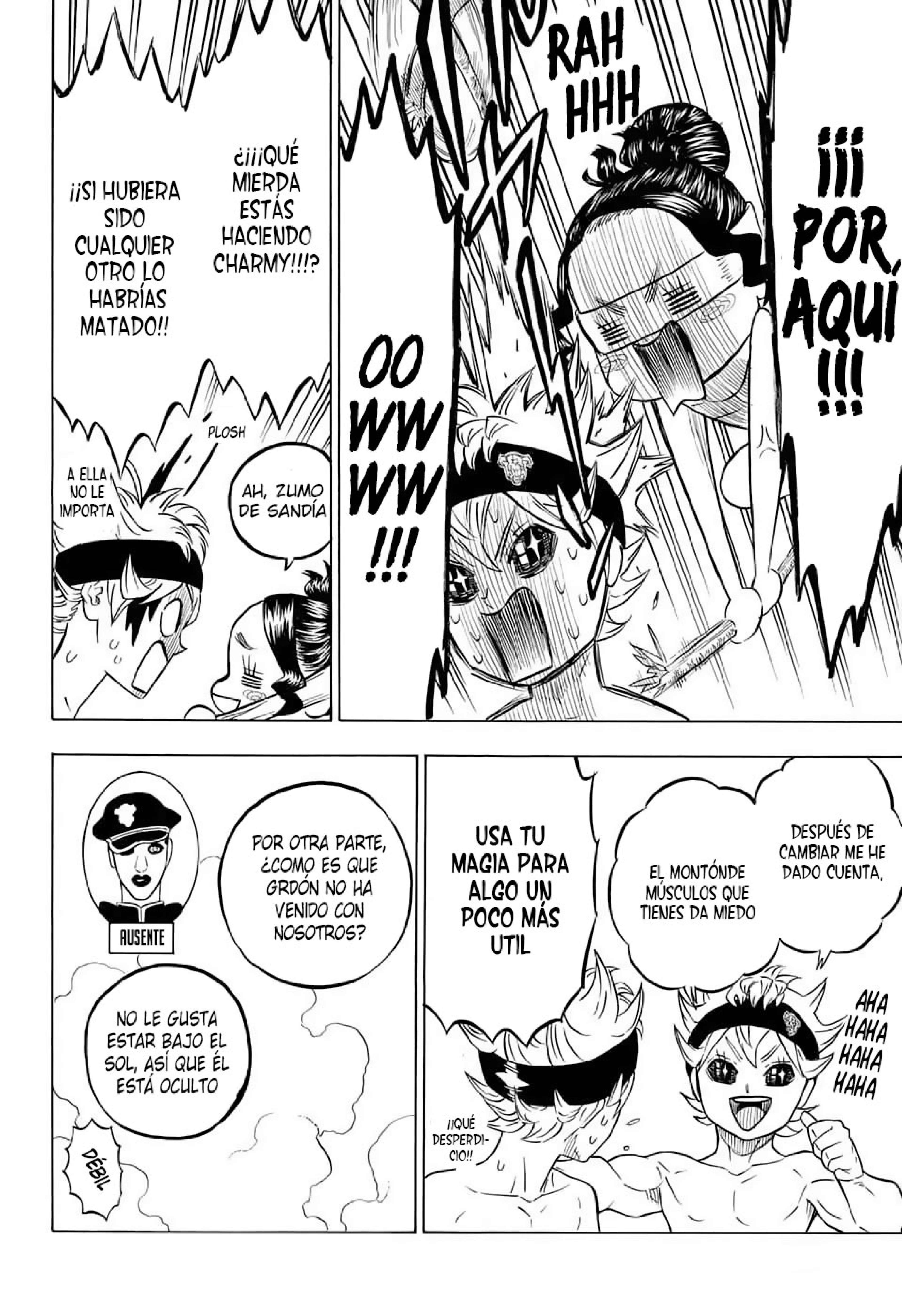 Read black Clover es Manga Online
