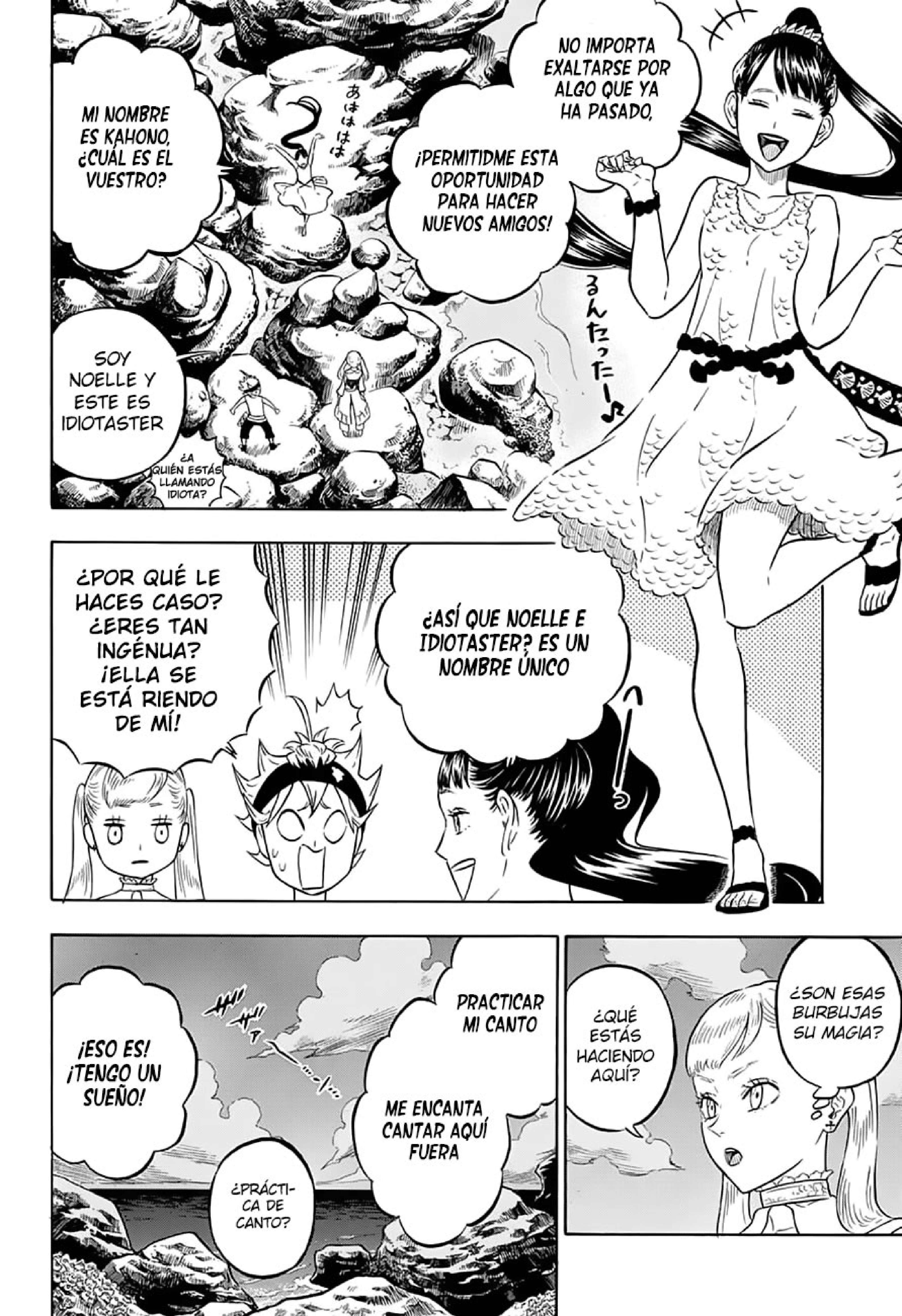 Read black Clover es Manga Online