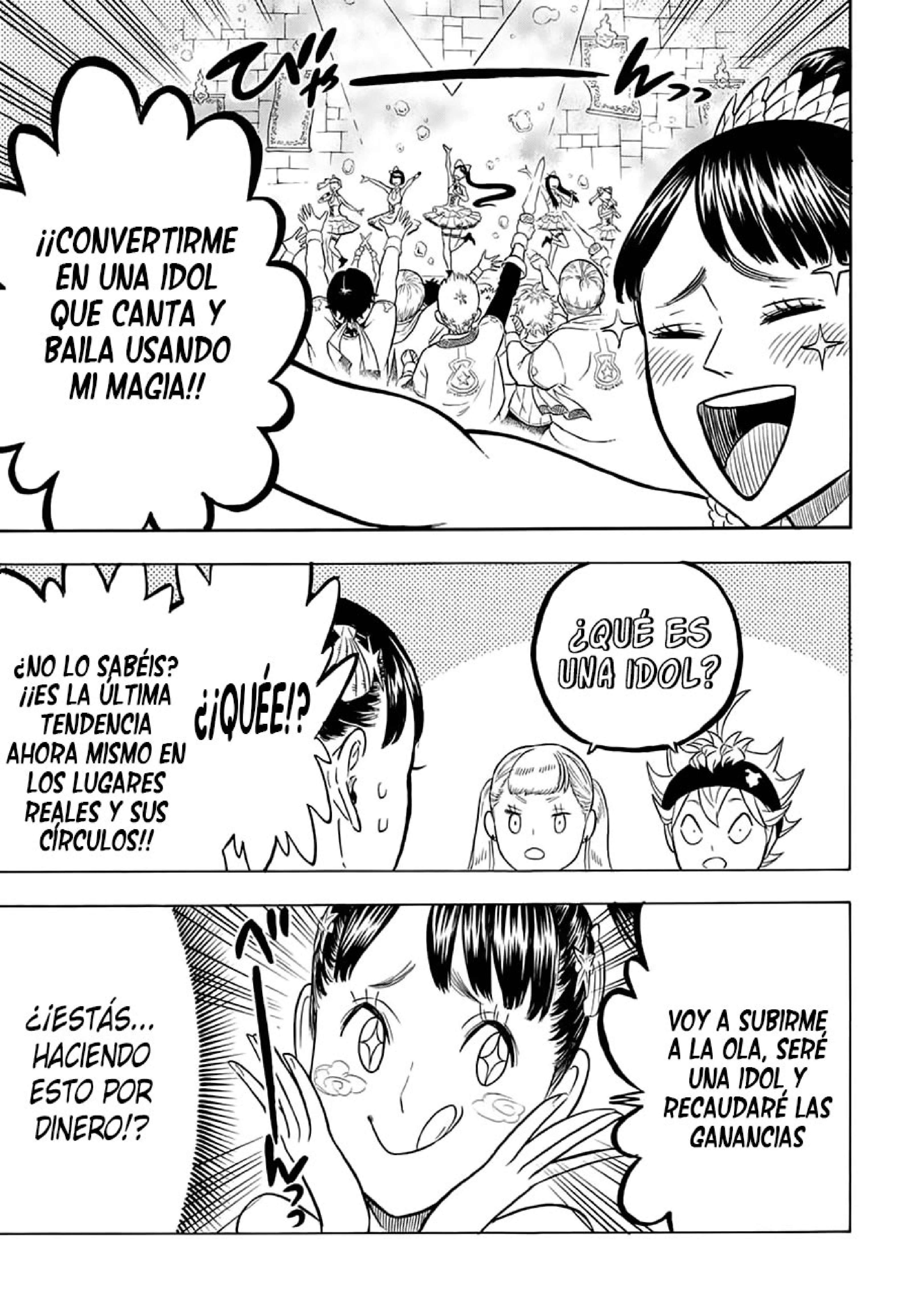 Read black Clover es Manga Online