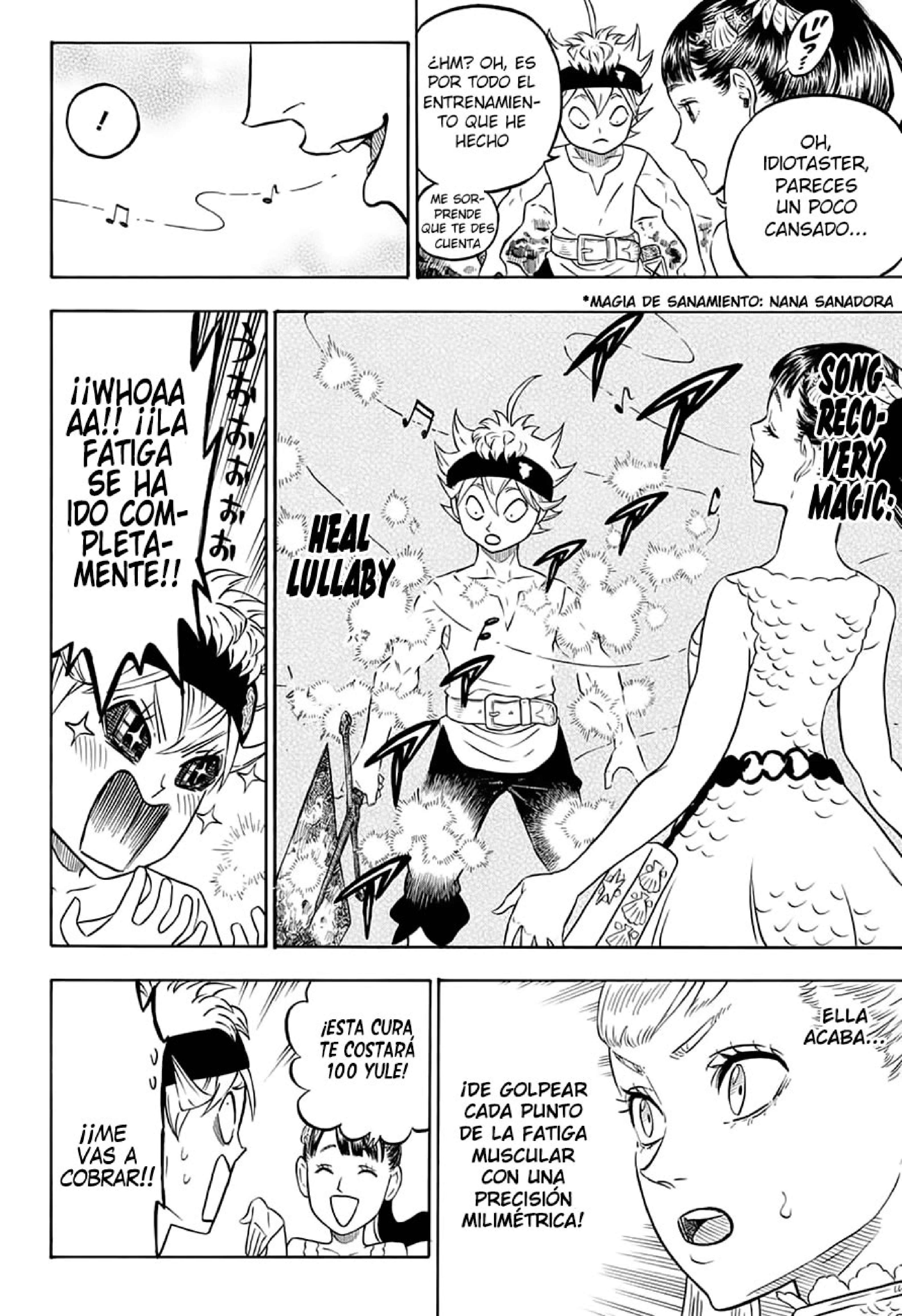 Read black Clover es Manga Online