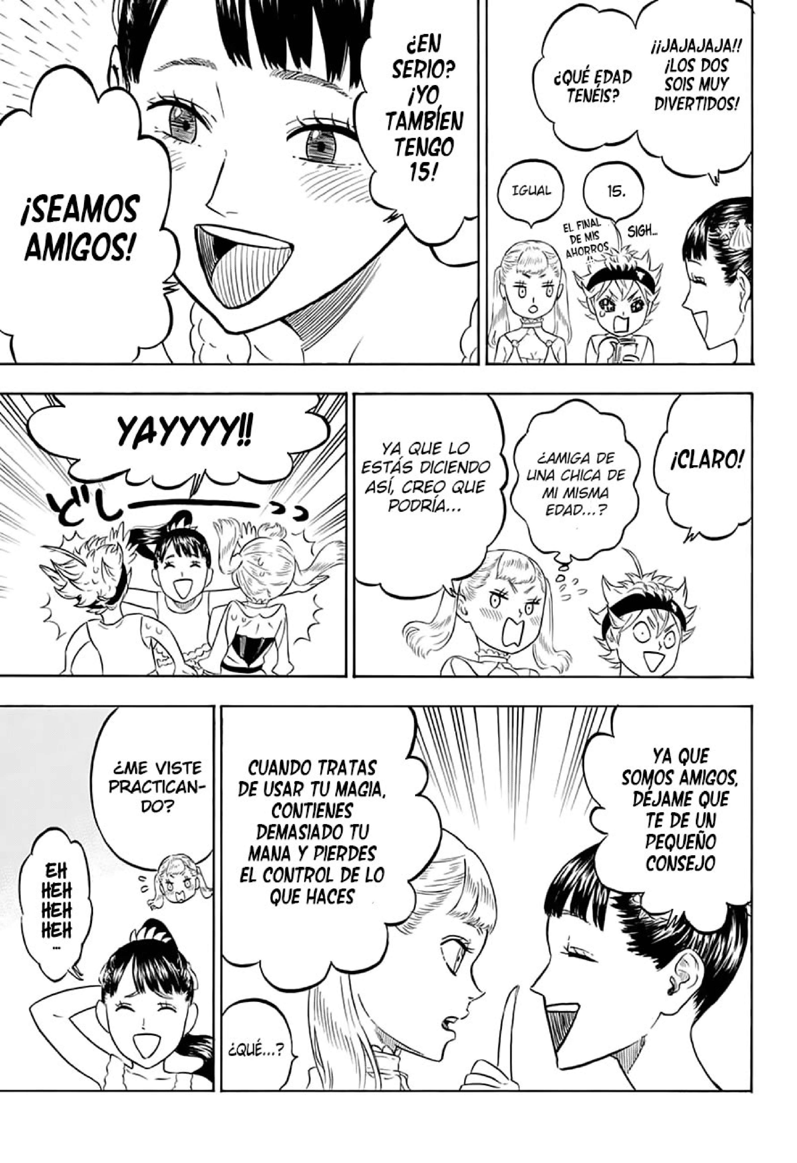 Read black Clover es Manga Online
