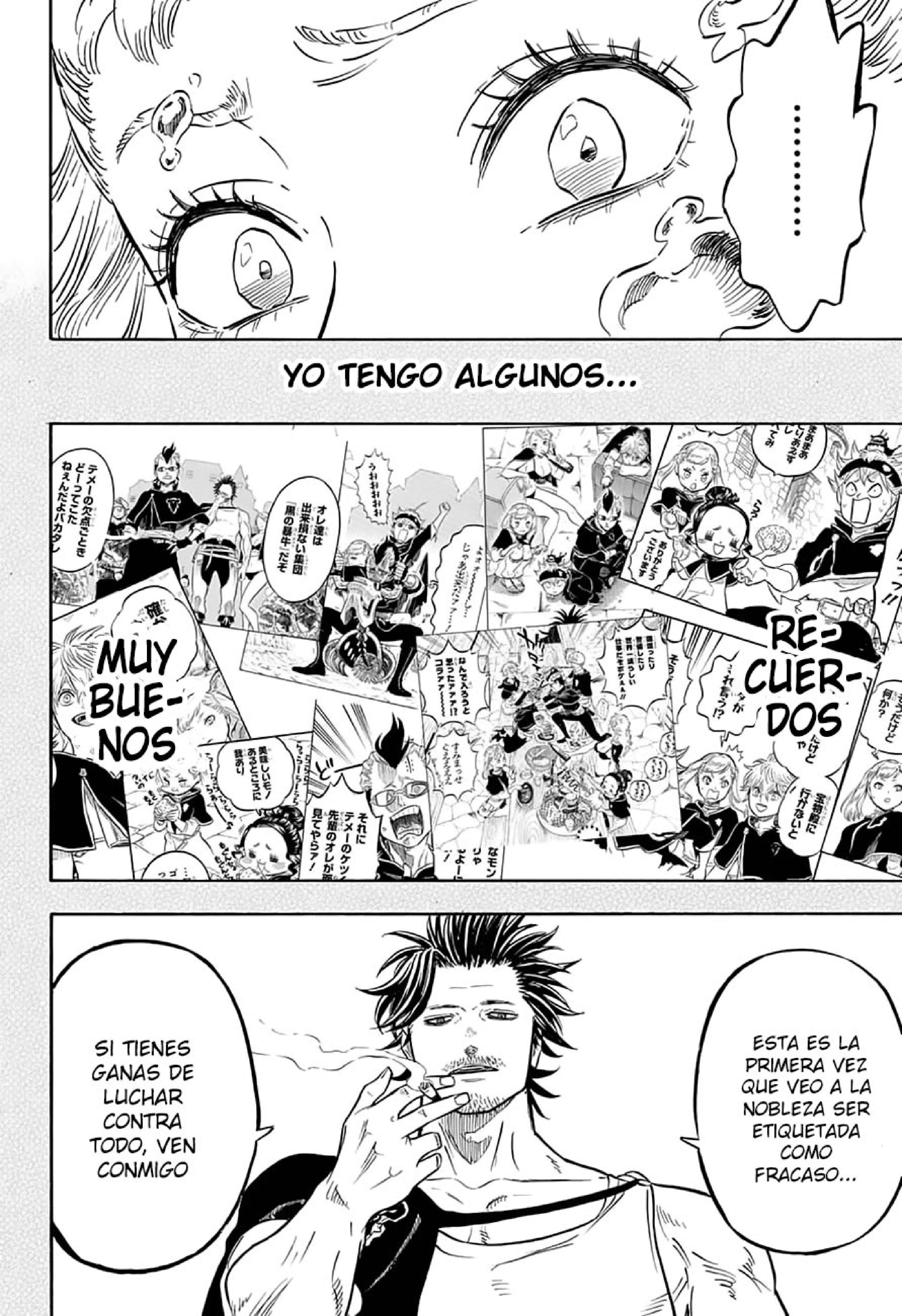 Read black Clover es Manga Online