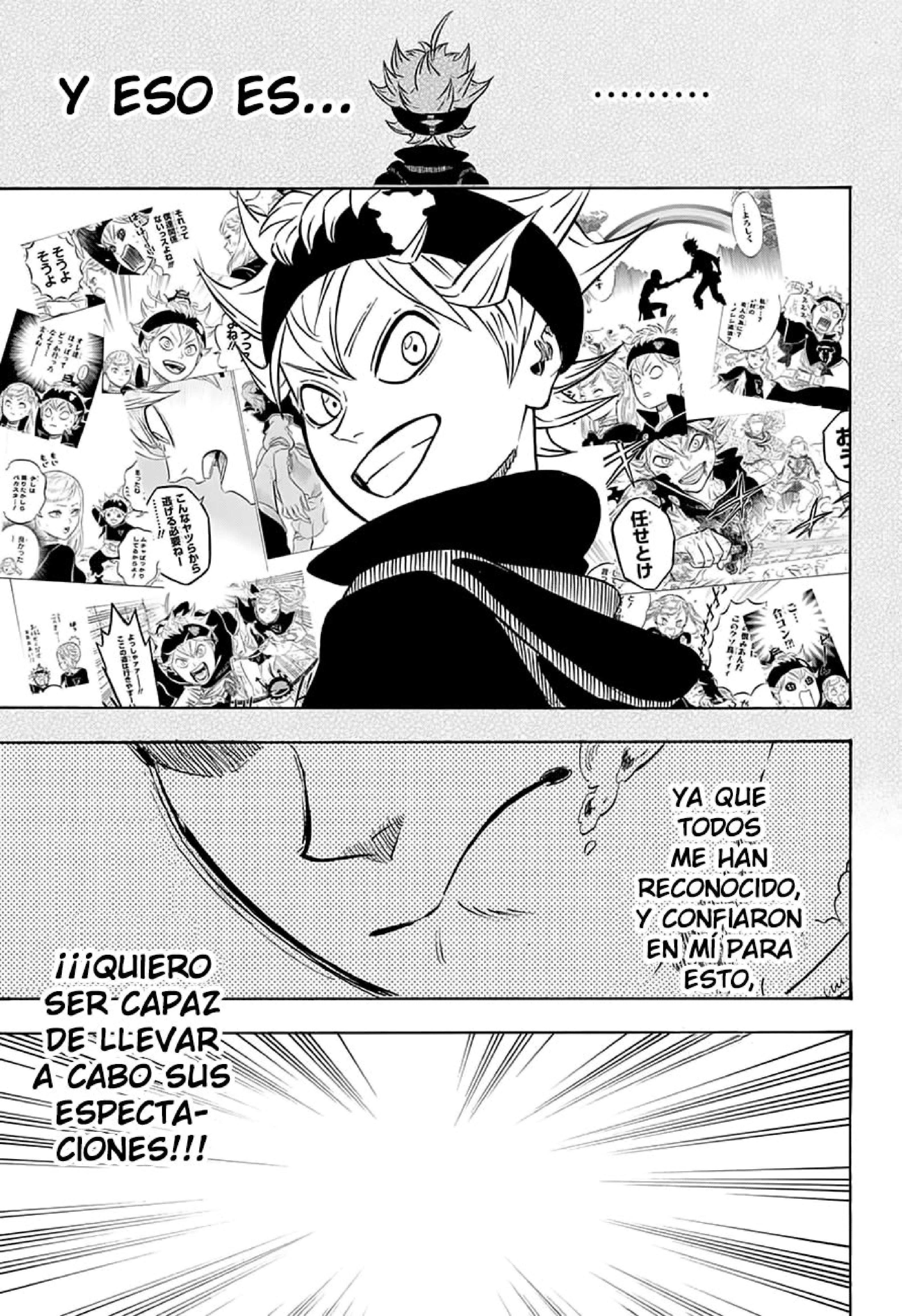 Read black Clover es Manga Online