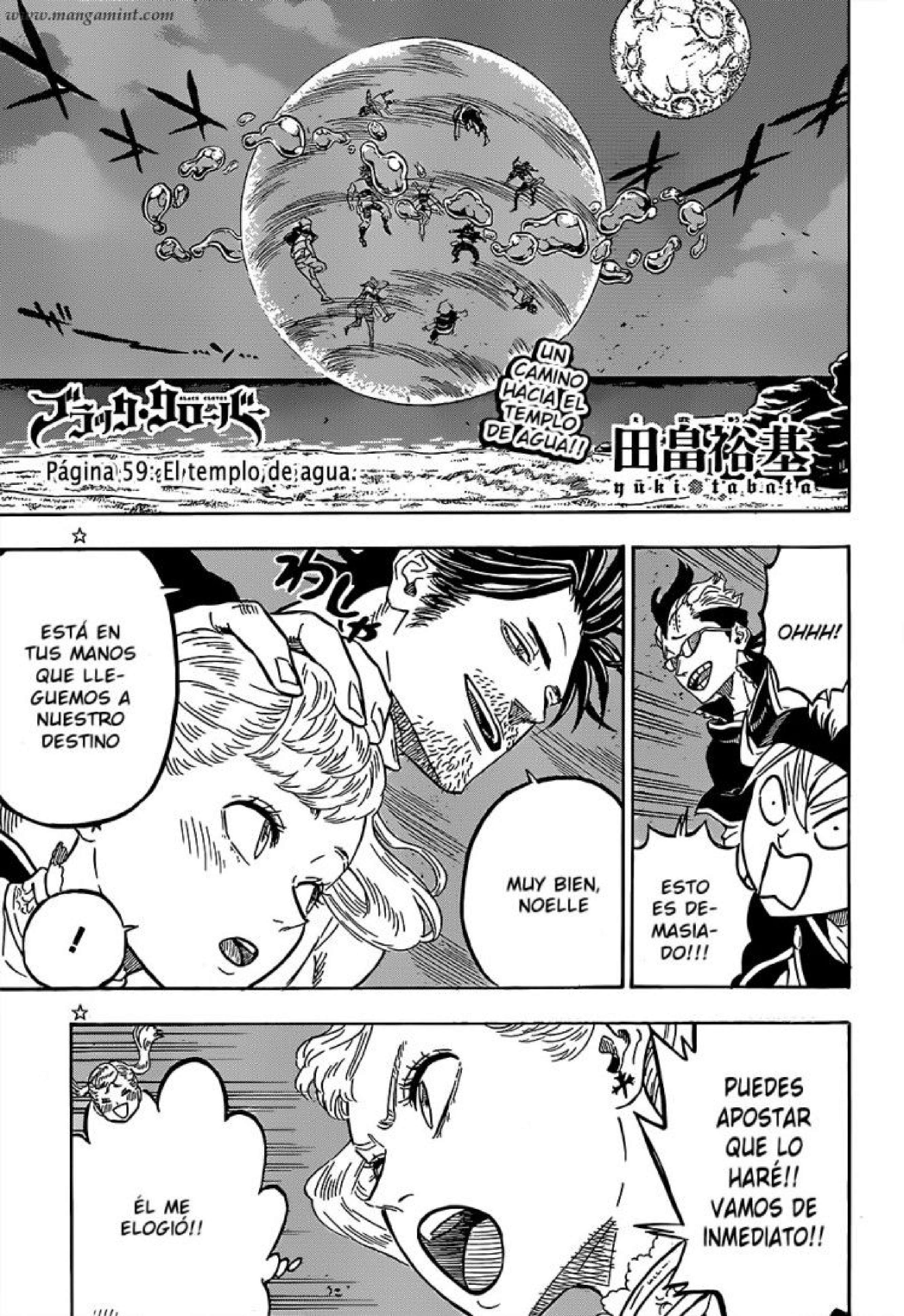 Read black Clover es Manga Online