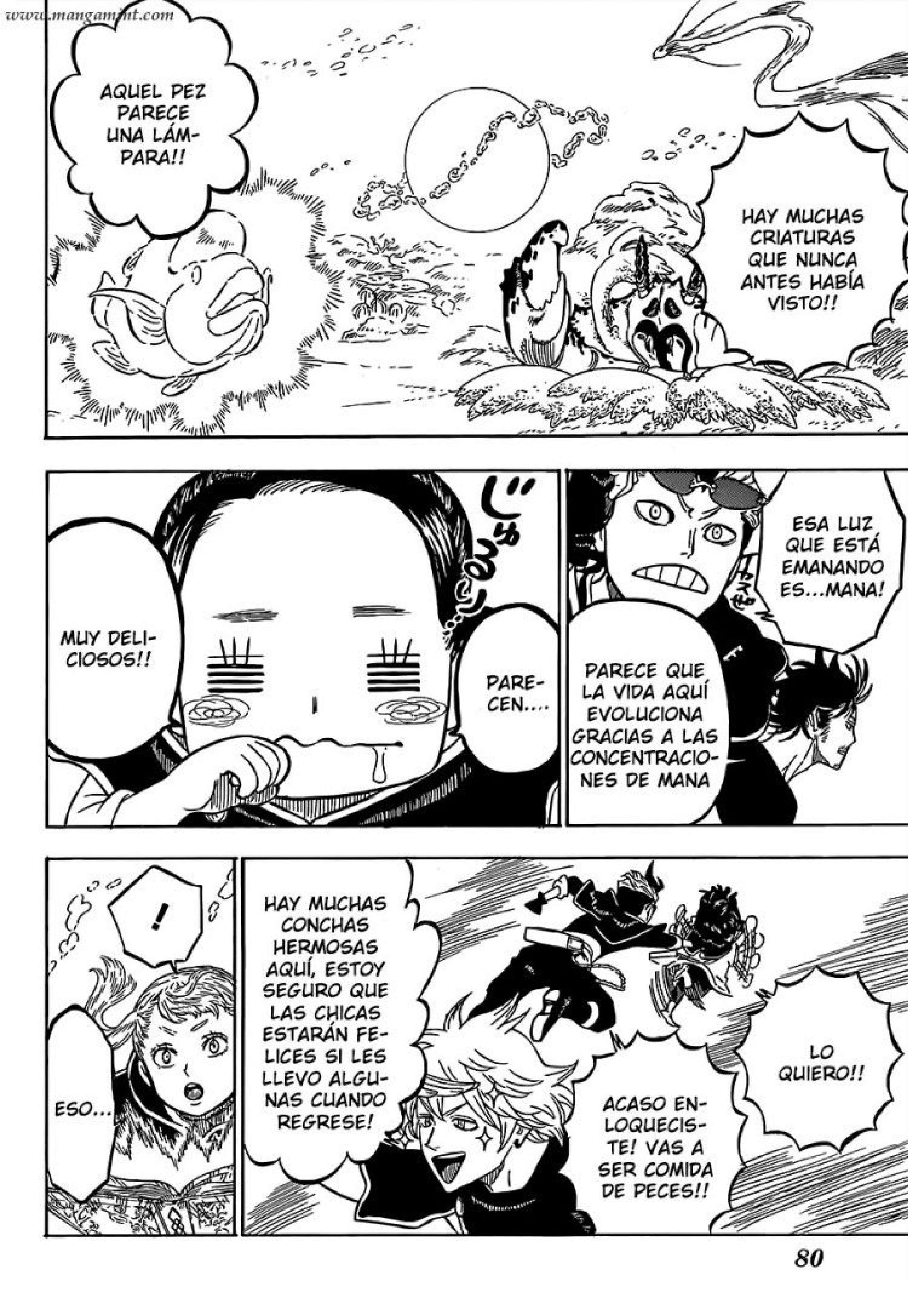 Read black Clover es Manga Online